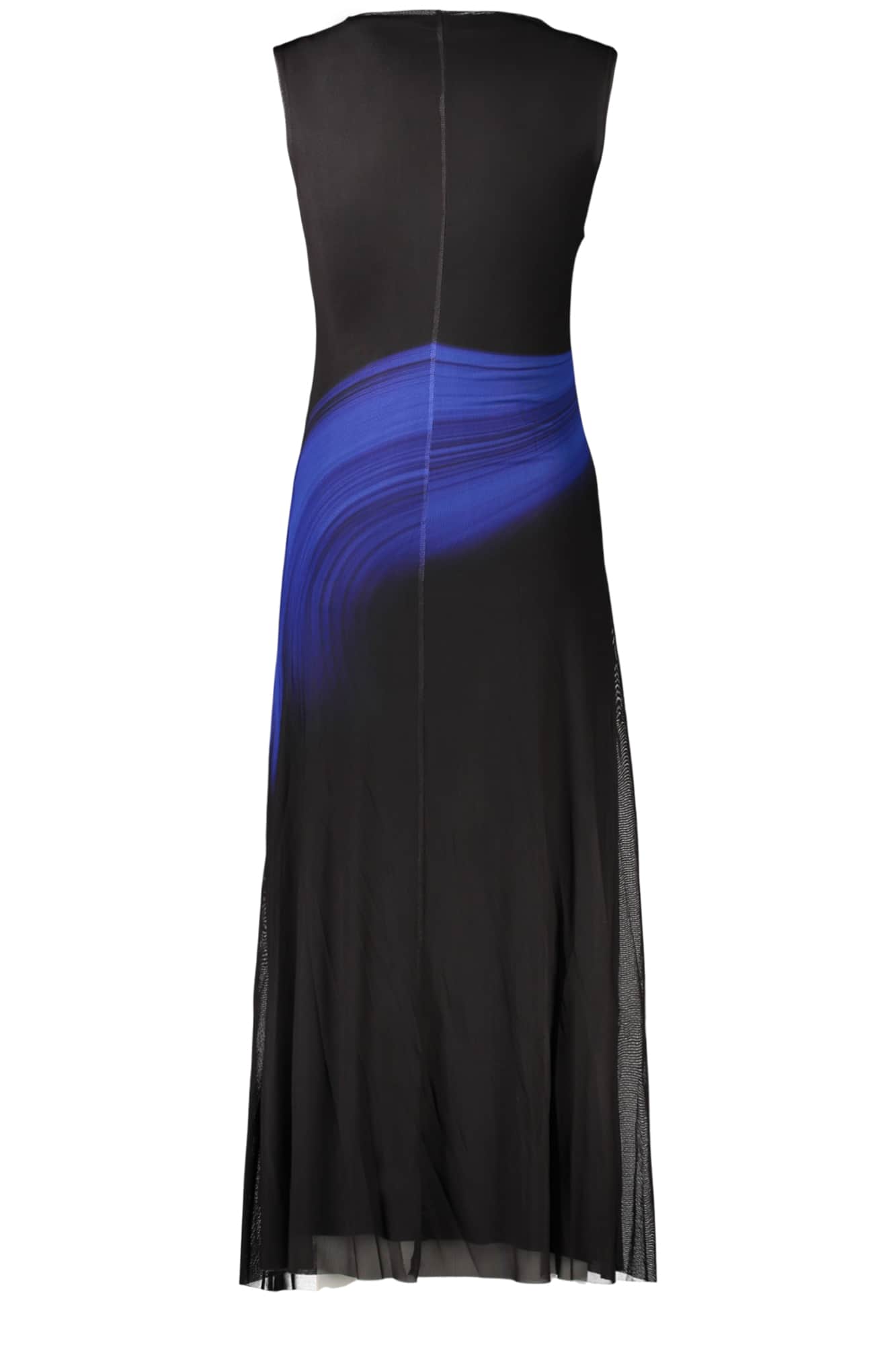 Desigual damen lang schwarz kleid