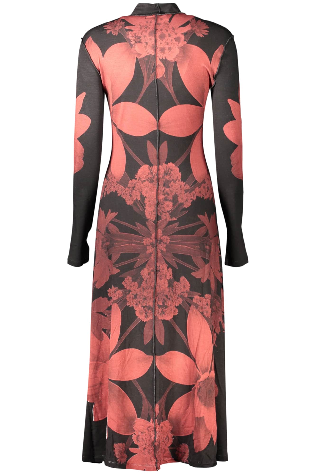 Desigual damen lang schwarz kleid