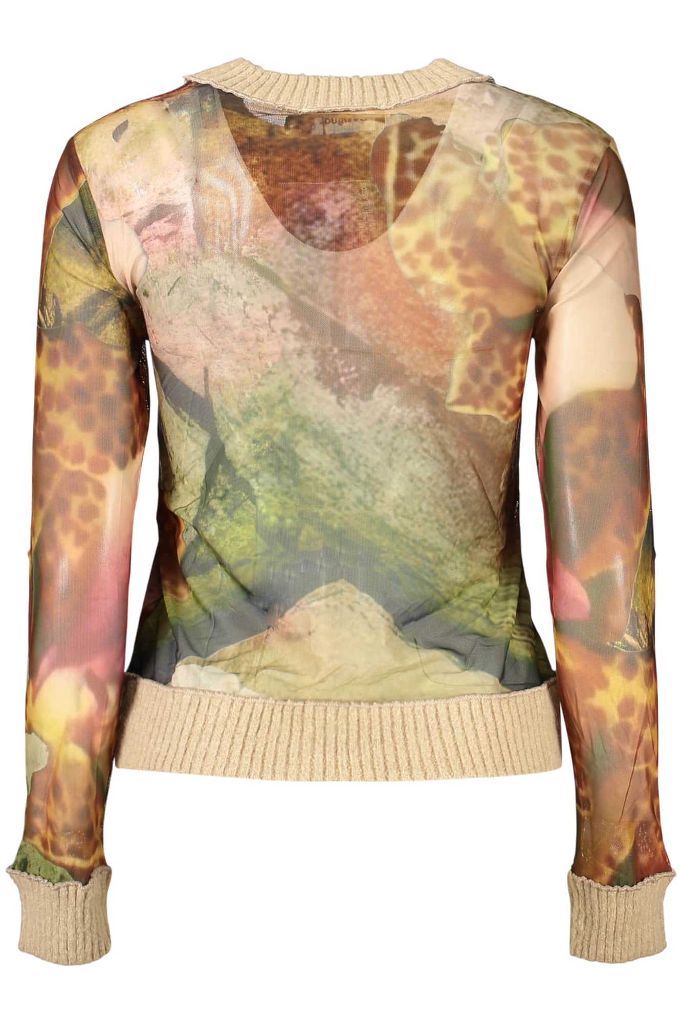 Desigual damen beige pullover