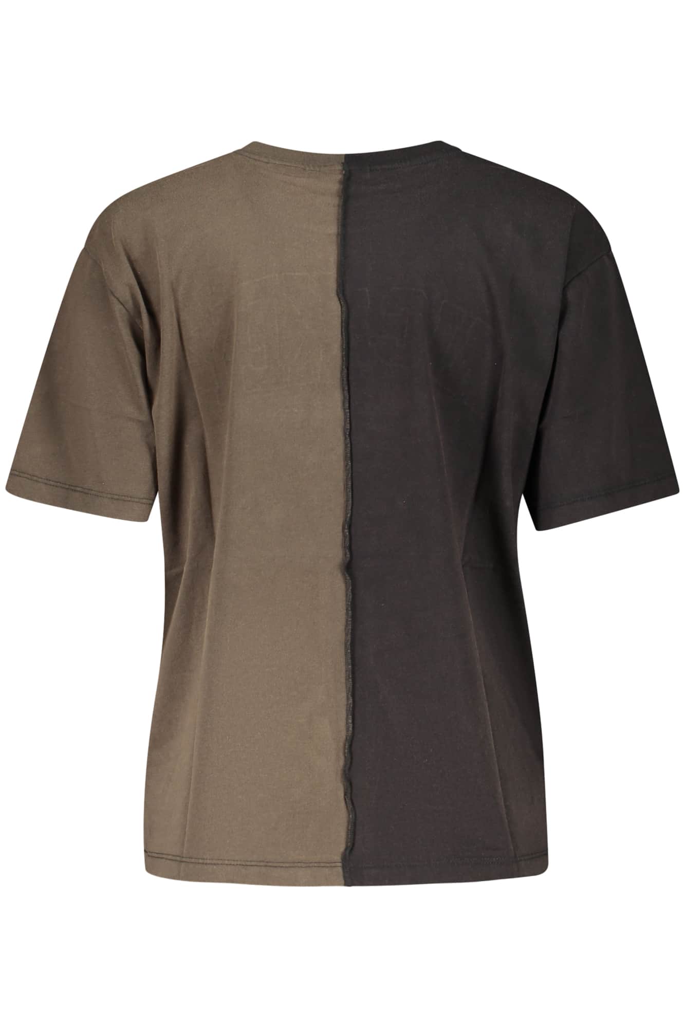 Desigual damen kurzarm t-shirt schwarz