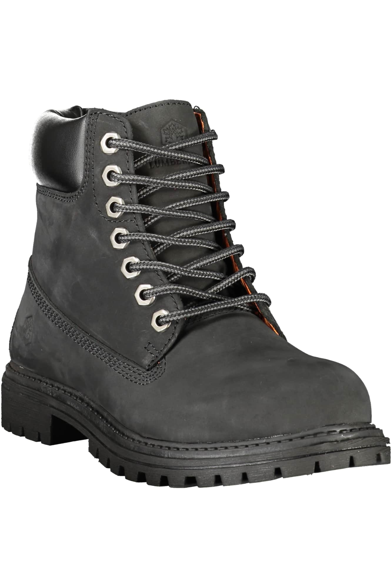 Lumberjack damen schwarz stiefel