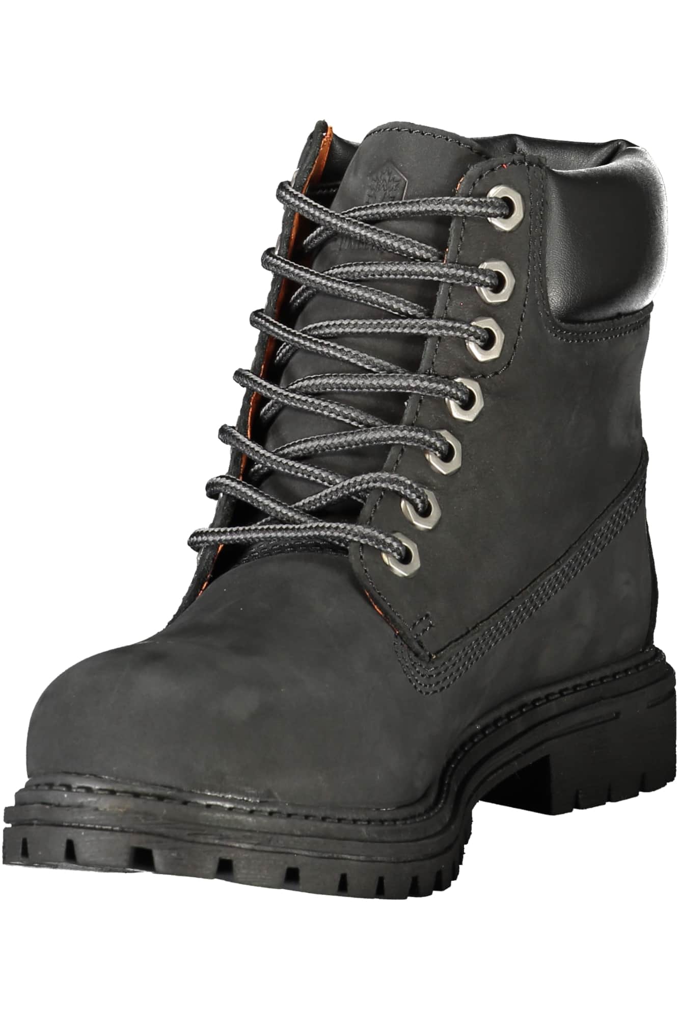 Lumberjack damen schwarz stiefel