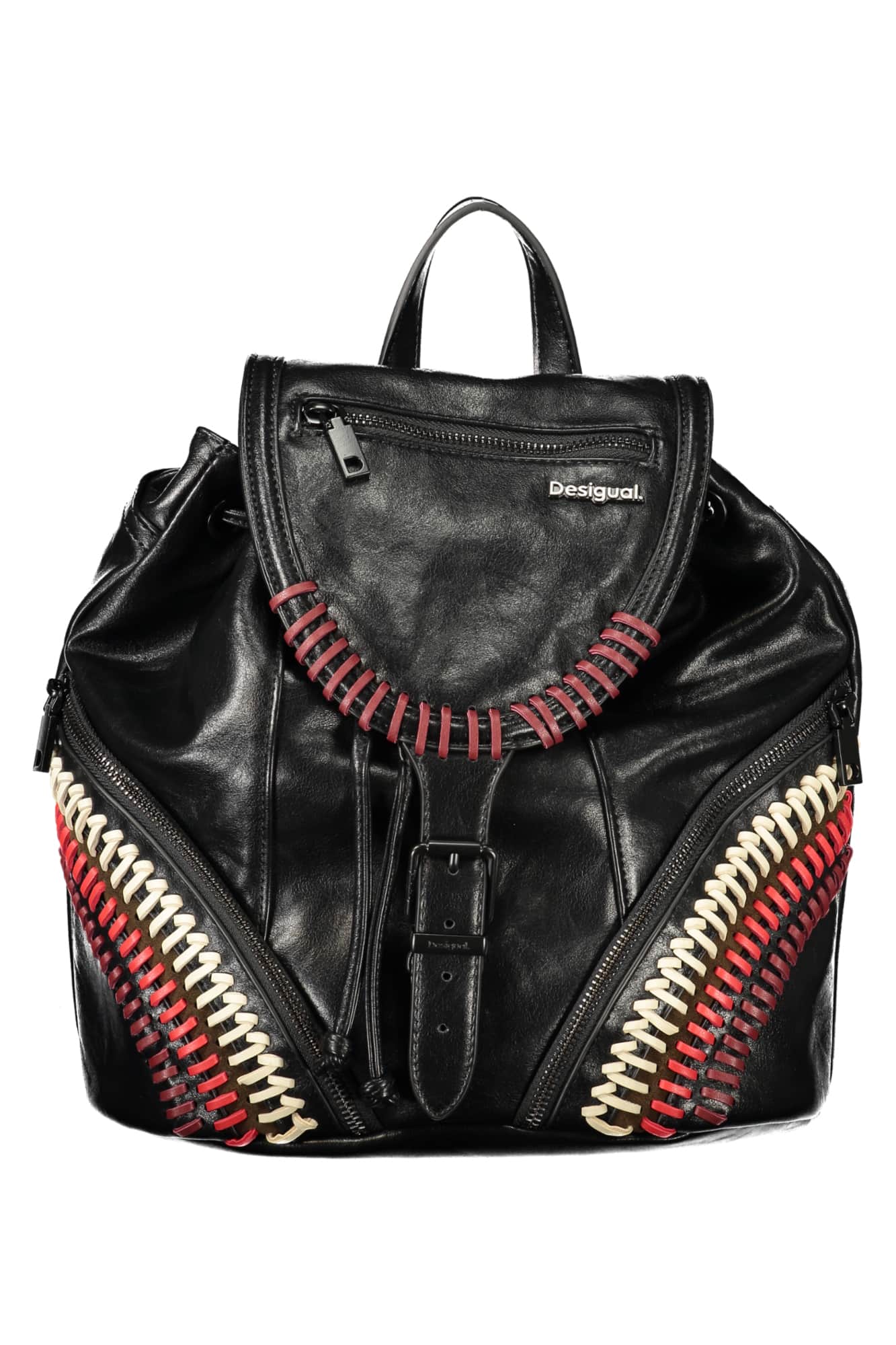 Desigual damen schwarz rucksack
