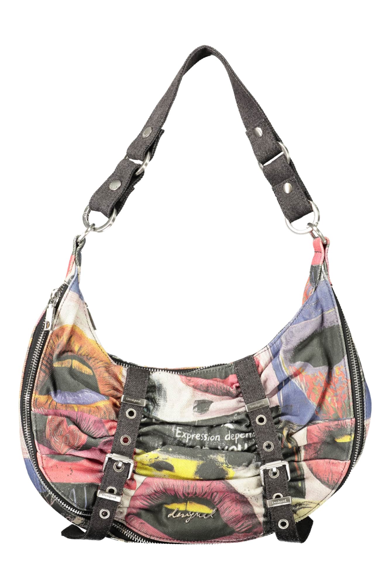 Desigual damen schwarz tasche
