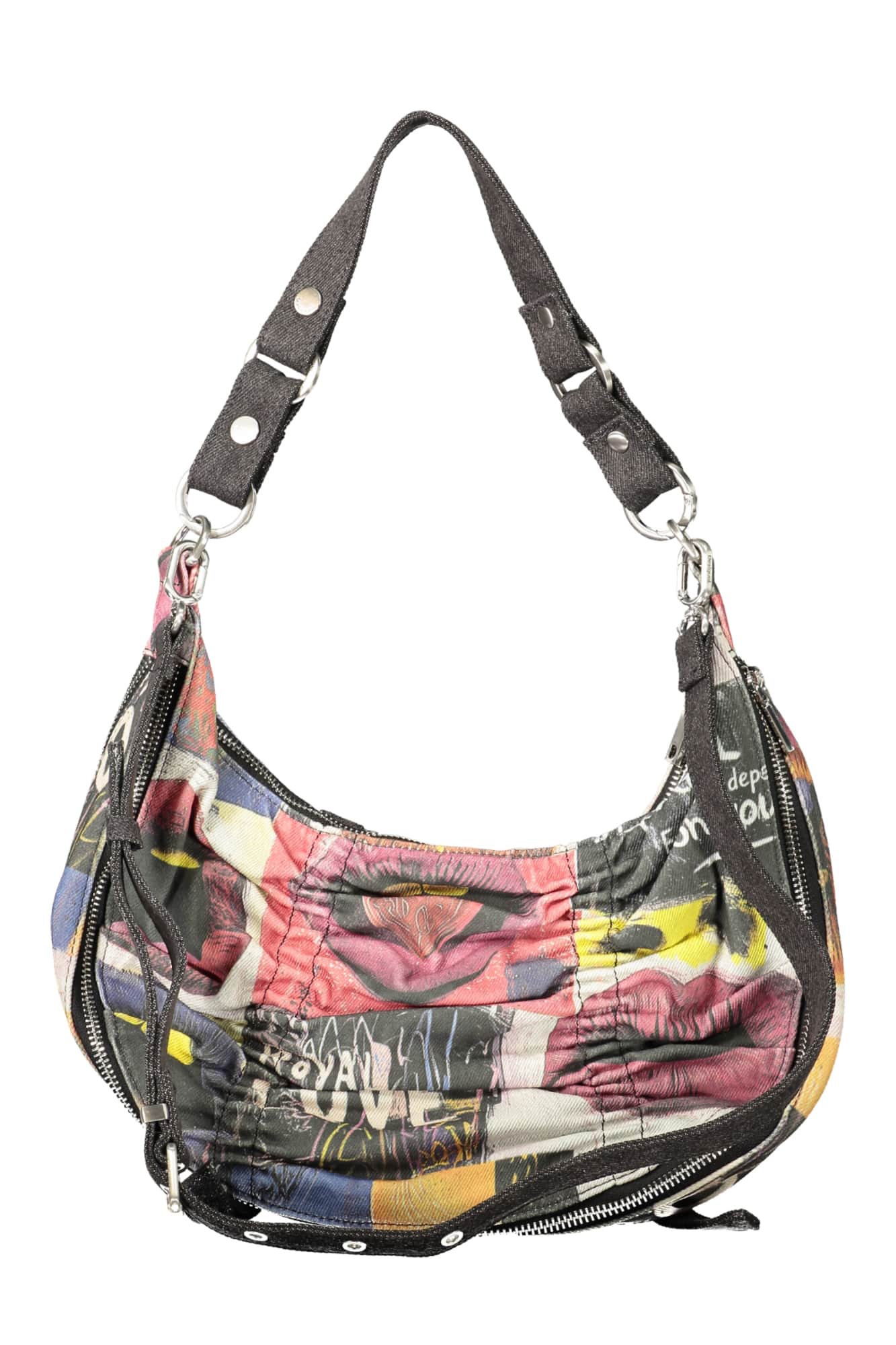 Desigual damen schwarz tasche