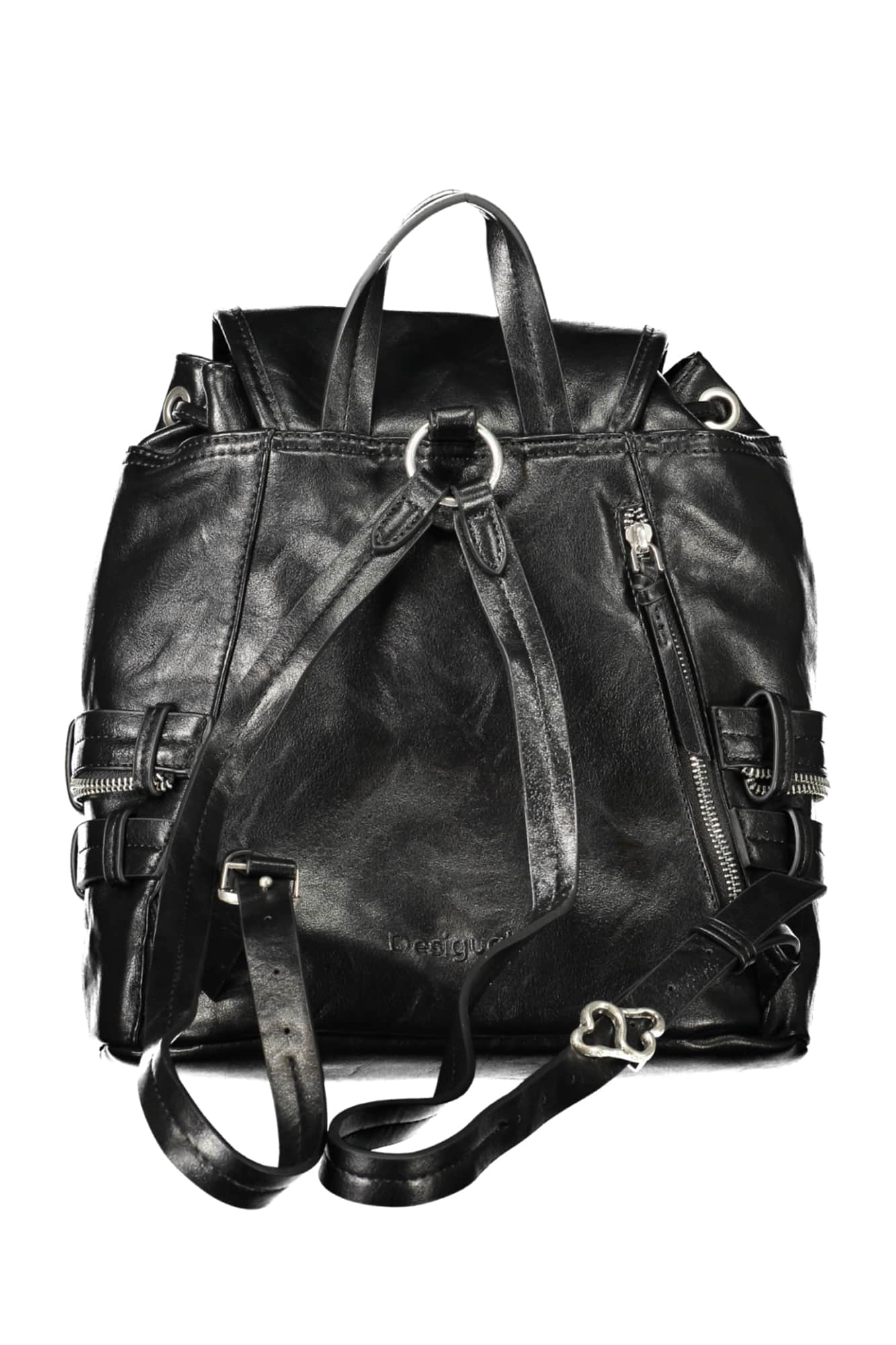 Desigual damen schwarz rucksack