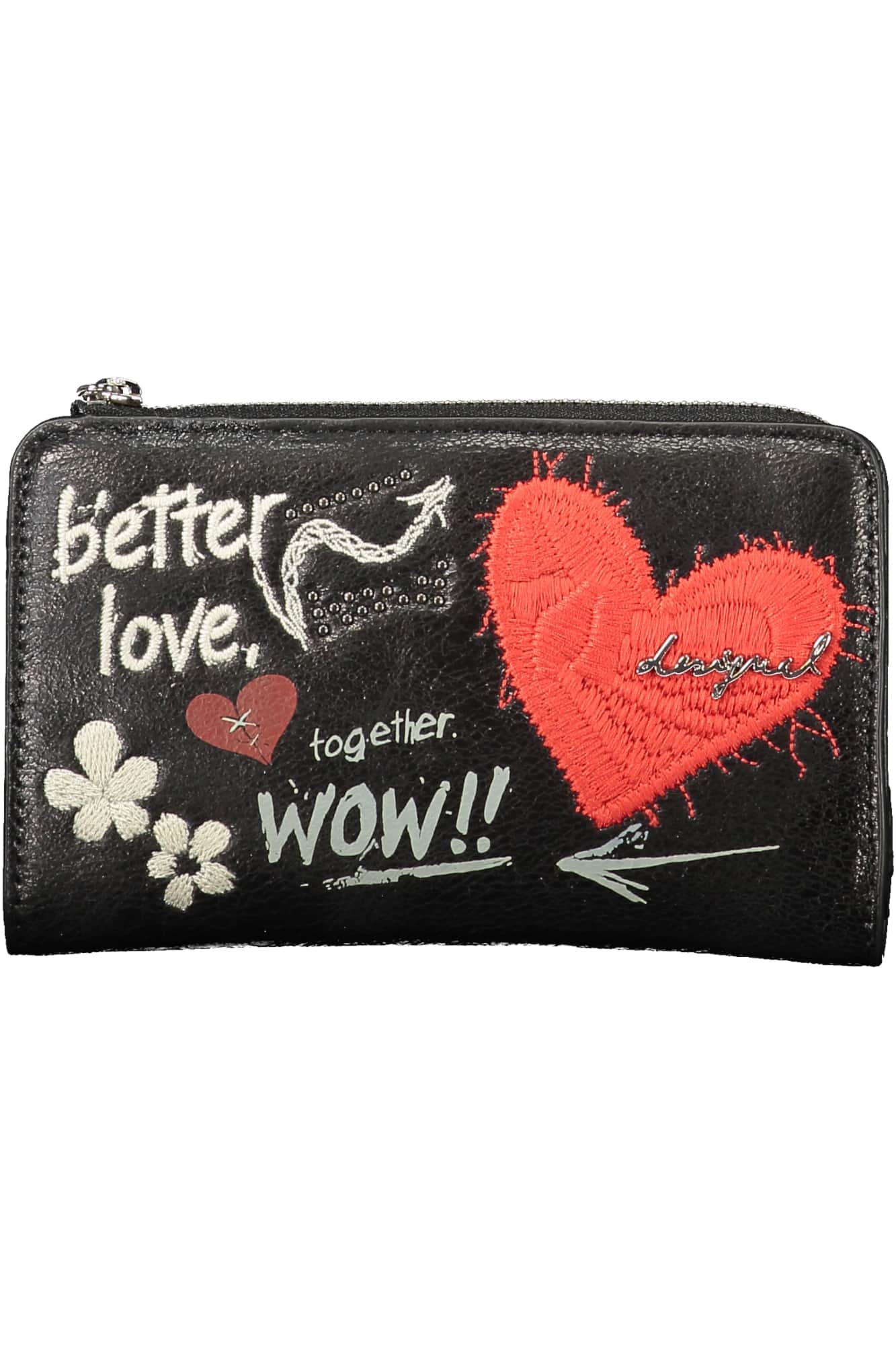 Desigual damen schwarz geldbörse