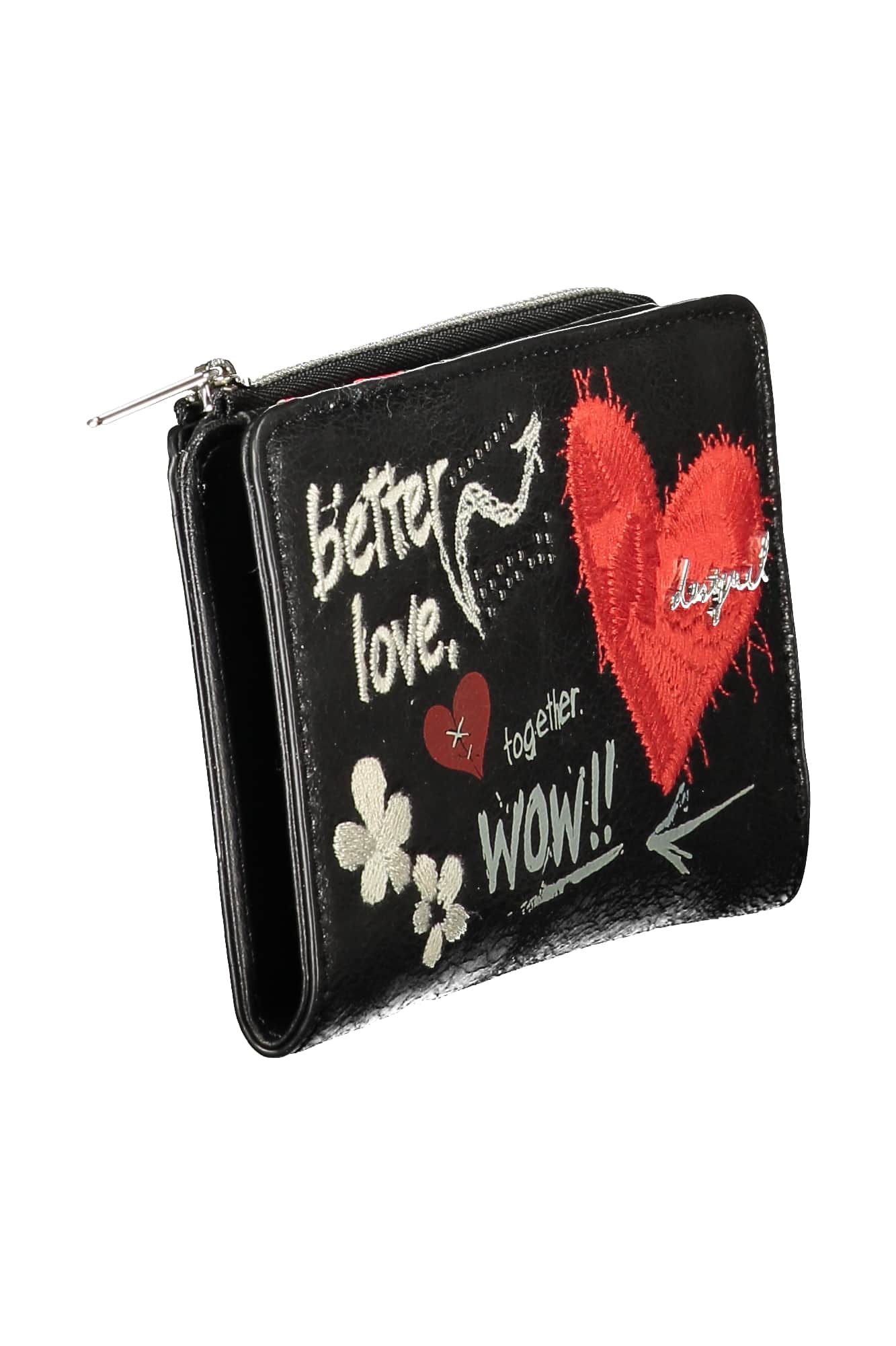 Desigual damen schwarz geldbörse
