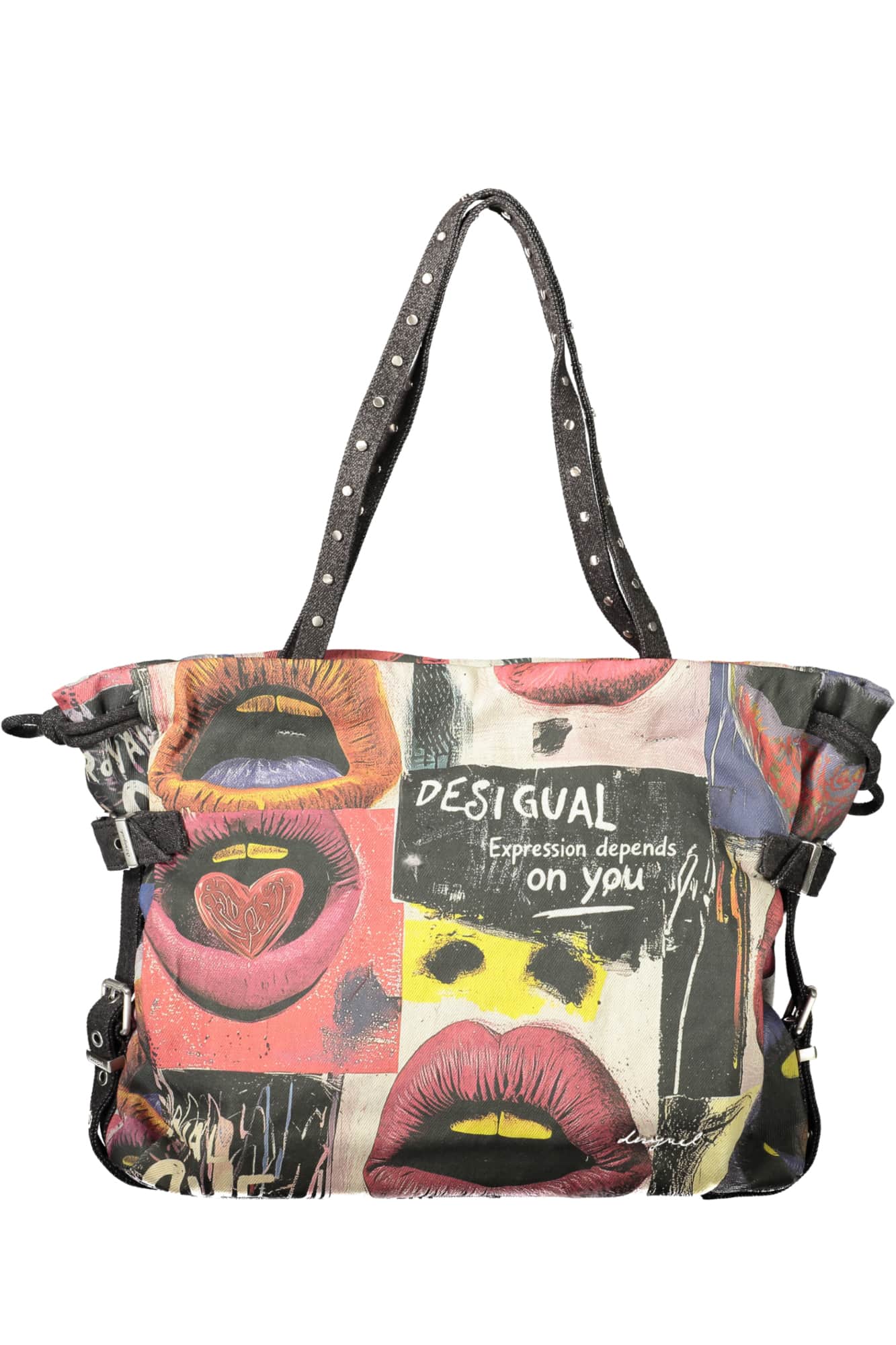 Desigual damen schwarz tasche