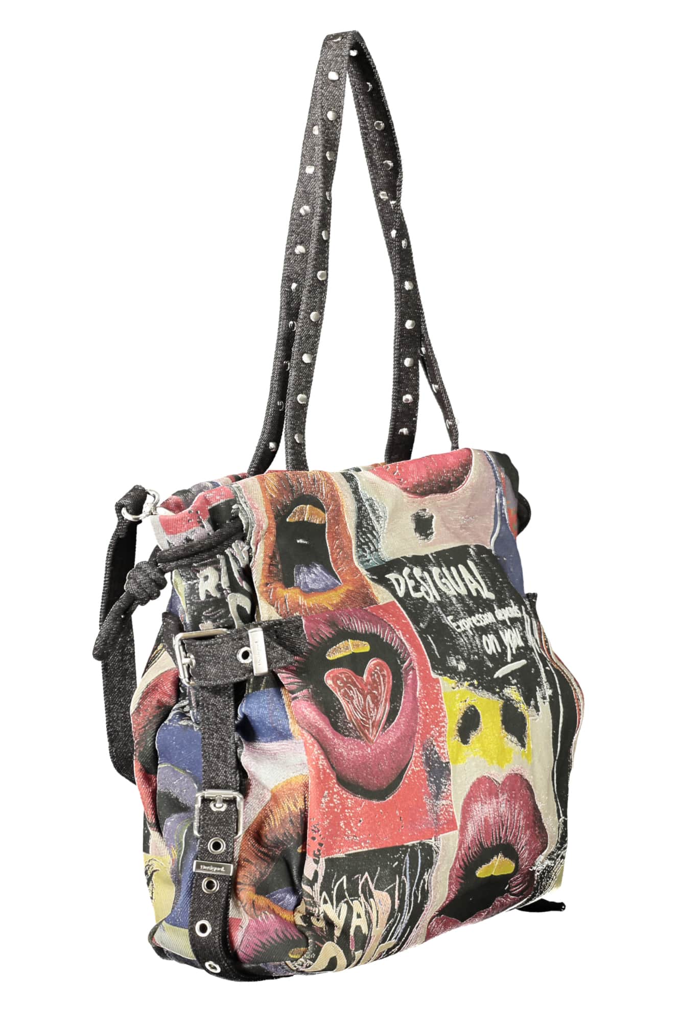 Desigual damen schwarz tasche