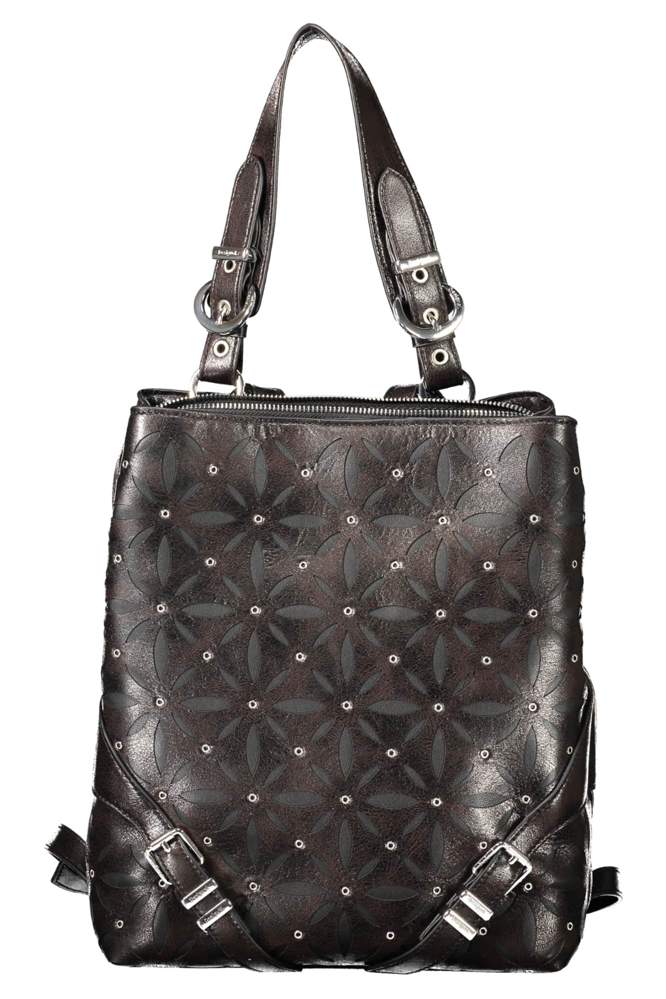 Desigual damen schwarz rucksack