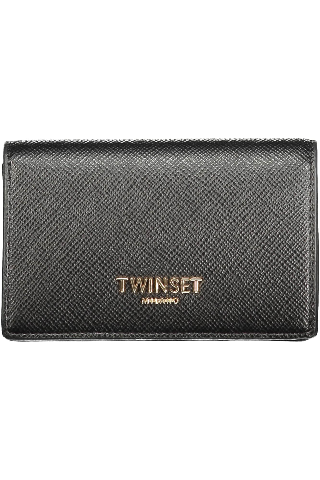 Twinset damen schwarz geldbörse