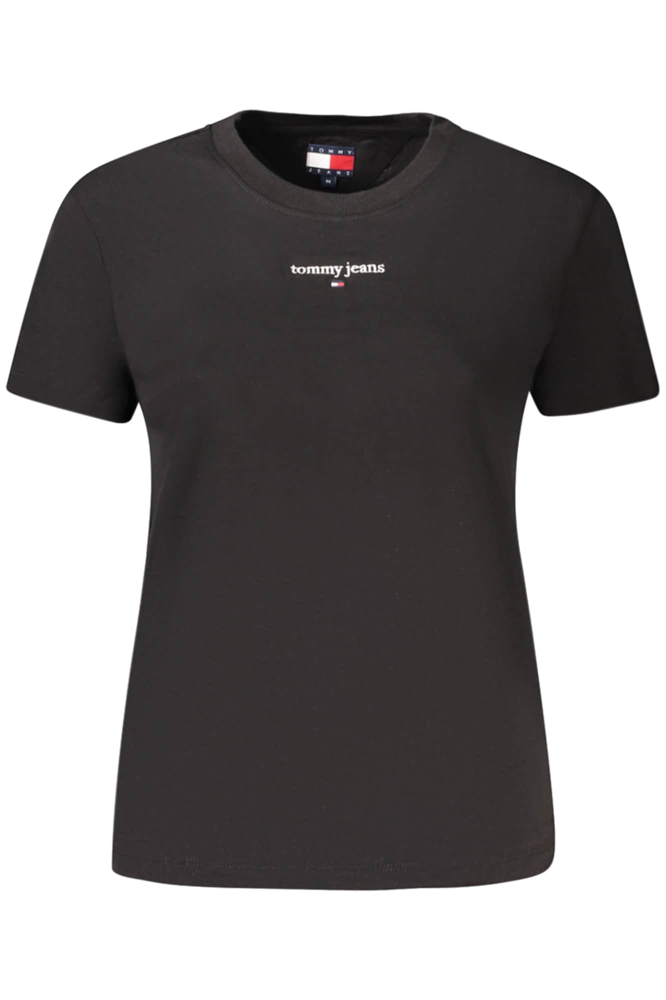 Tommy Hilfiger damen kurzarm t-shirt schwarz