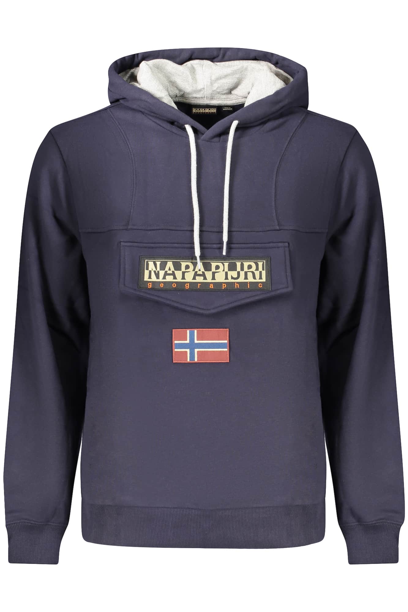 Napapijri herren mit reissverschluss sweatshirt, blau