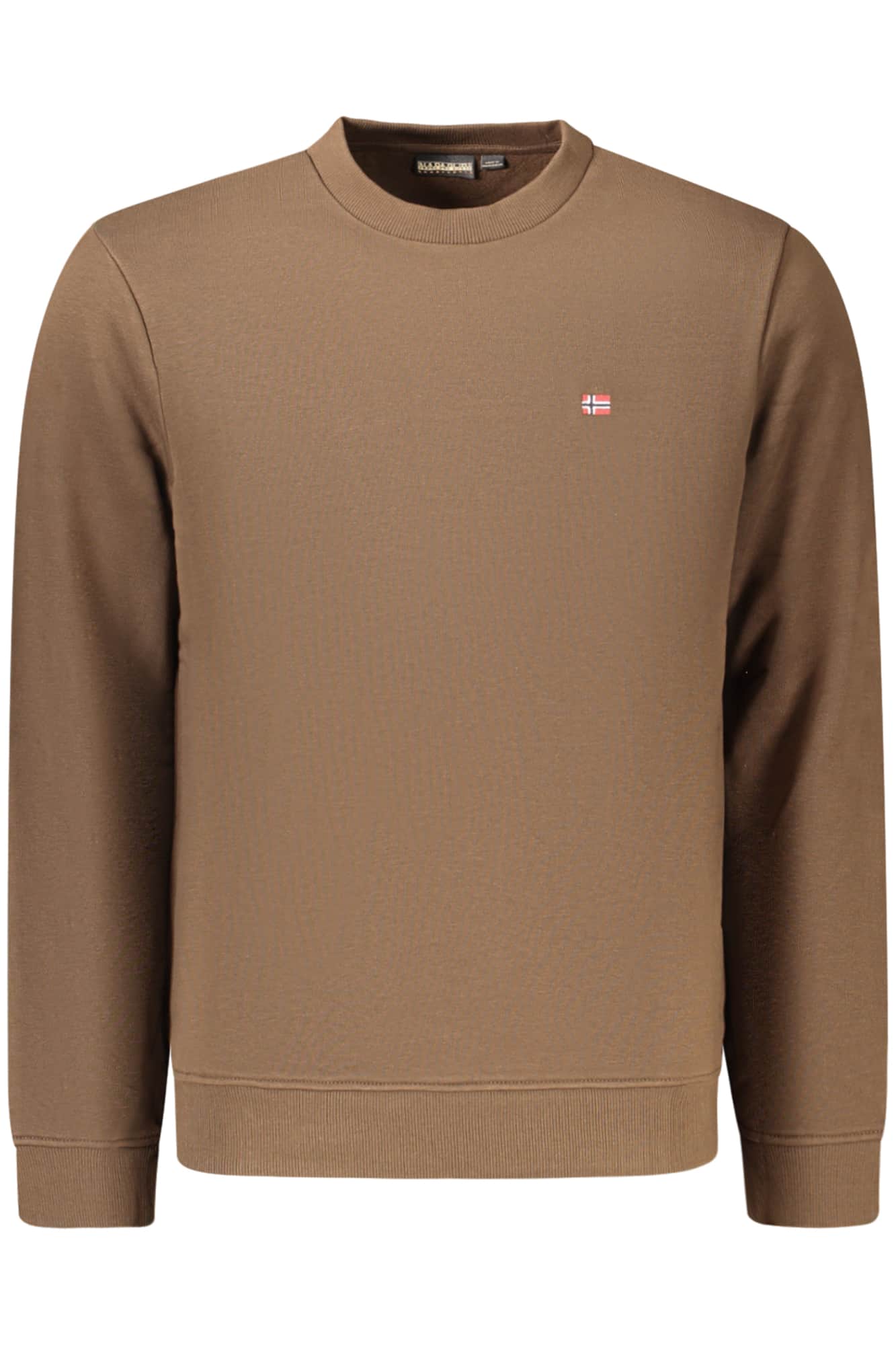 Napapijri herren braun mit reissverschluss sweatshirt