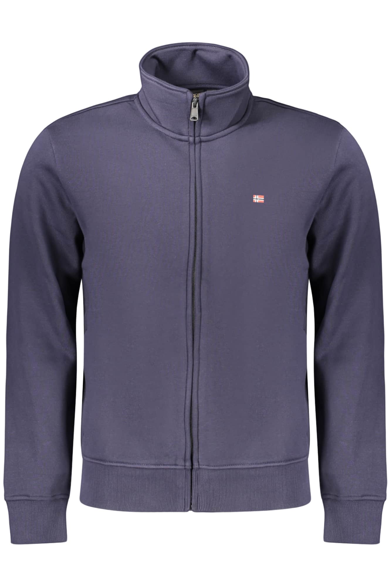 Napapijri herren blau mit reissverschluss sweatshirt