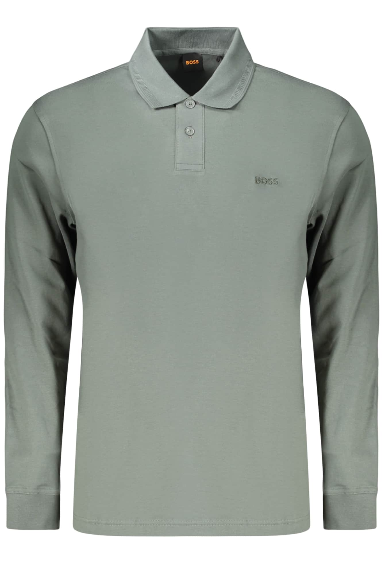 Boss herren langarm poloshirt, blau