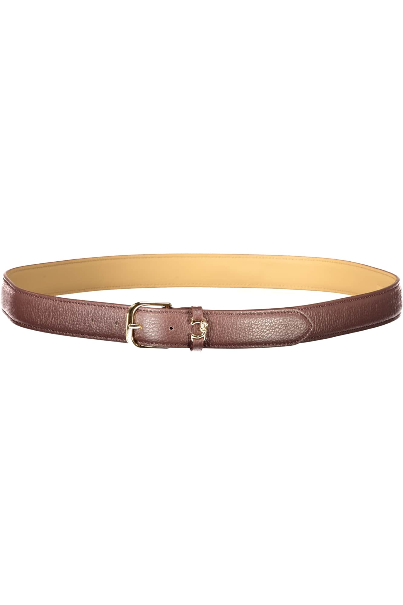 Coccinelle damen leder gürtel braun