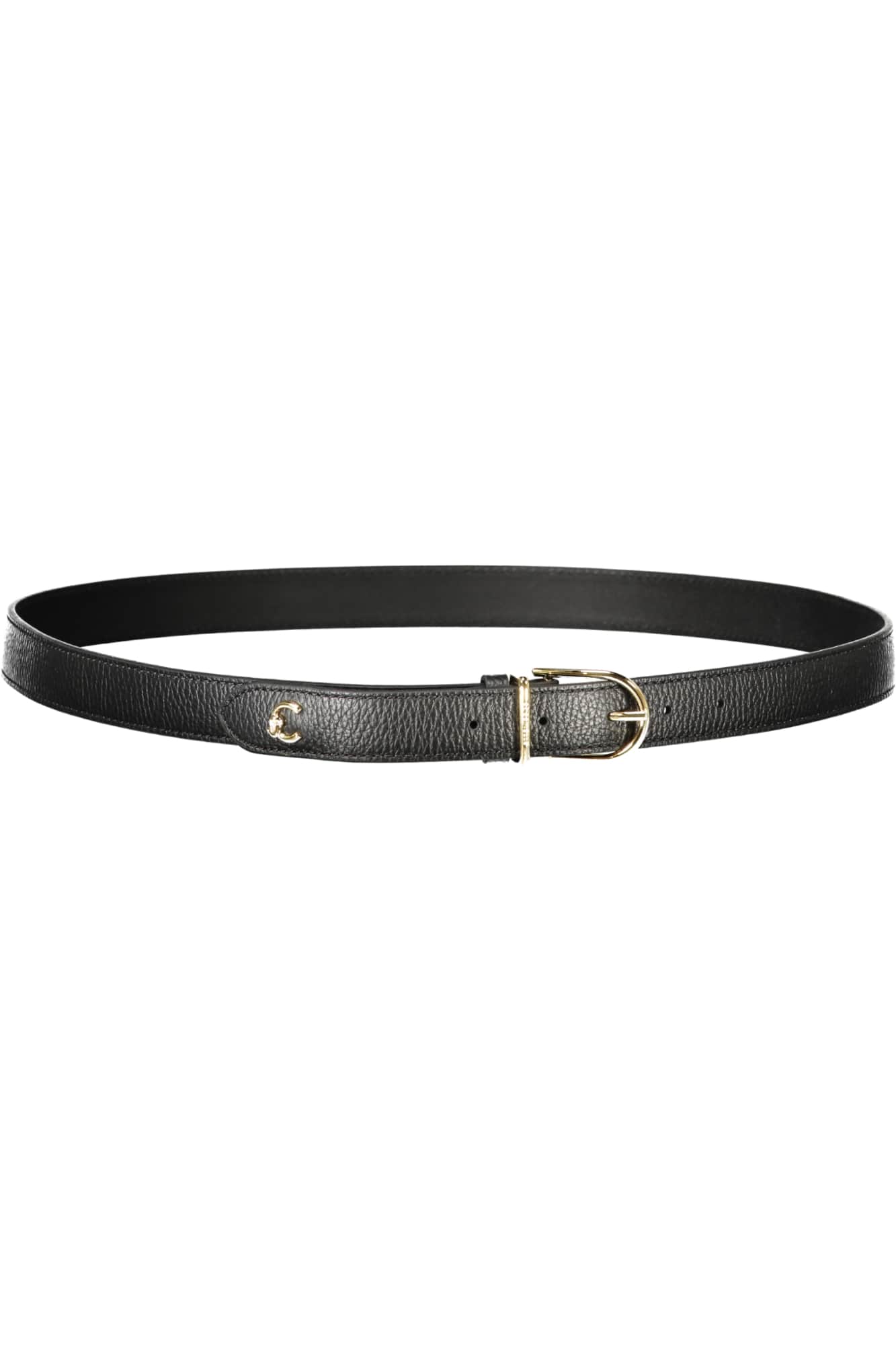 Coccinelle damen schwarz leder gürtel