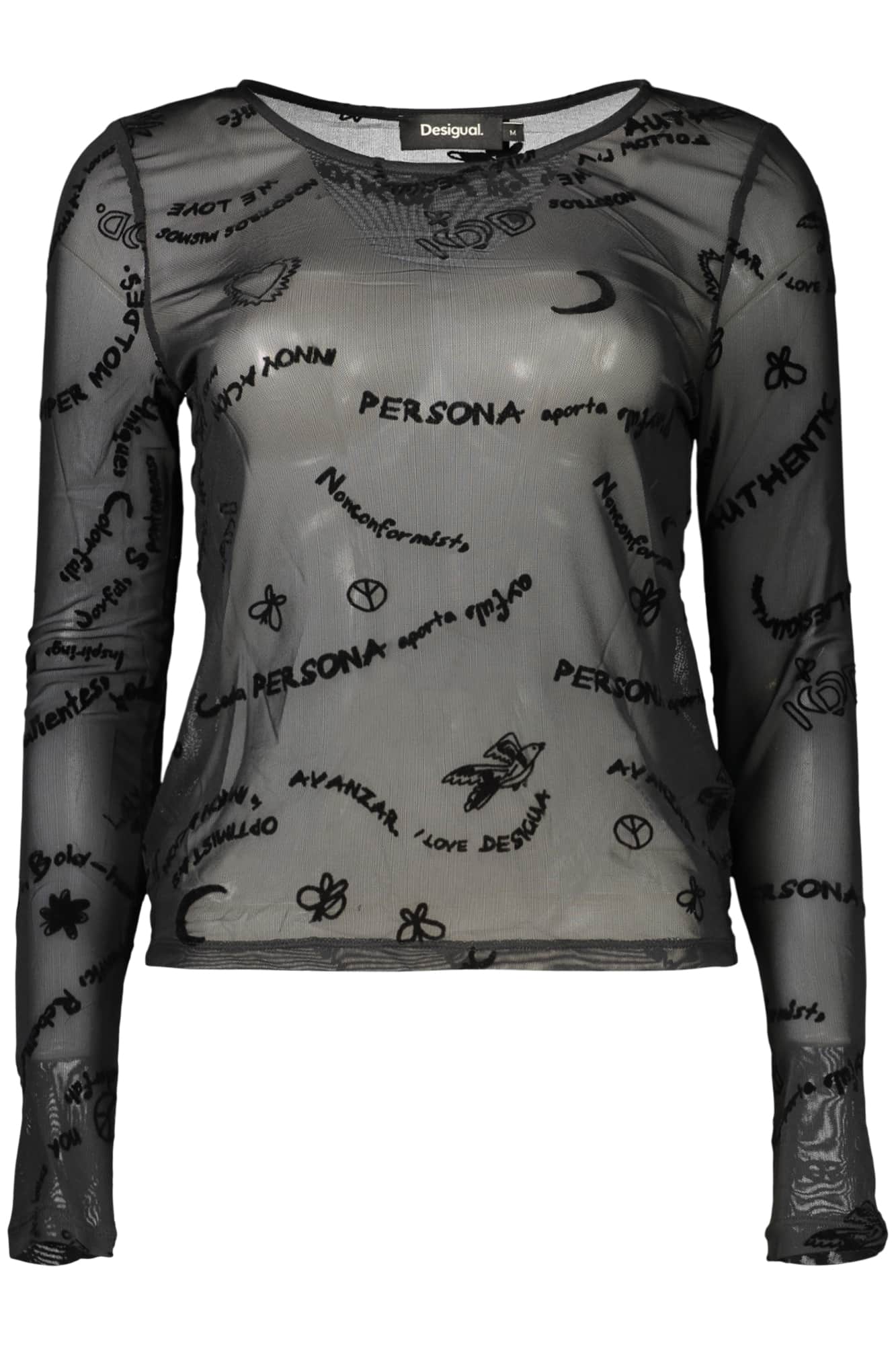 Desigual damen schwarz hose