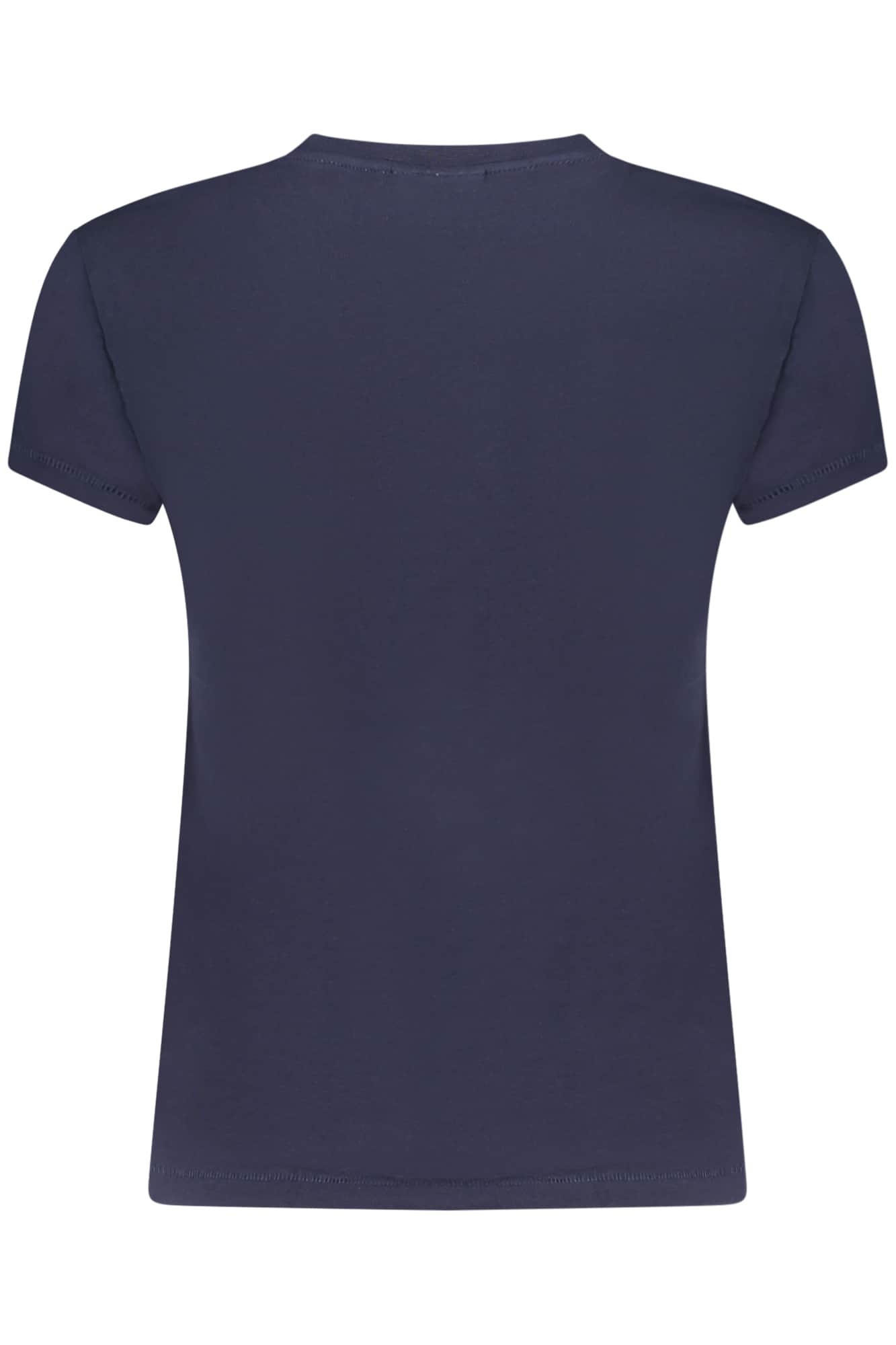Desigual damen kurzarm t-shirt blau