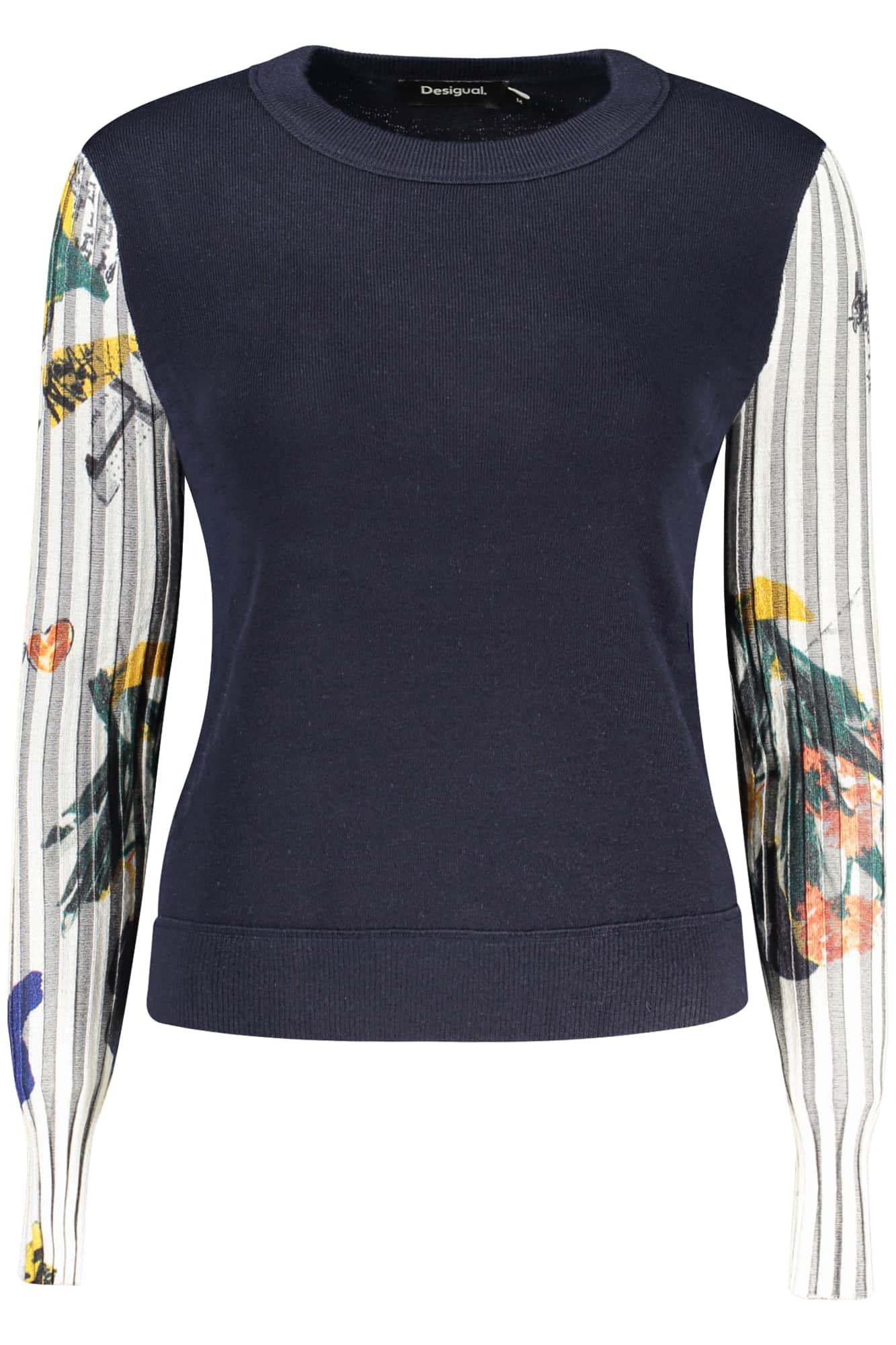 Desigual damen blau pullover