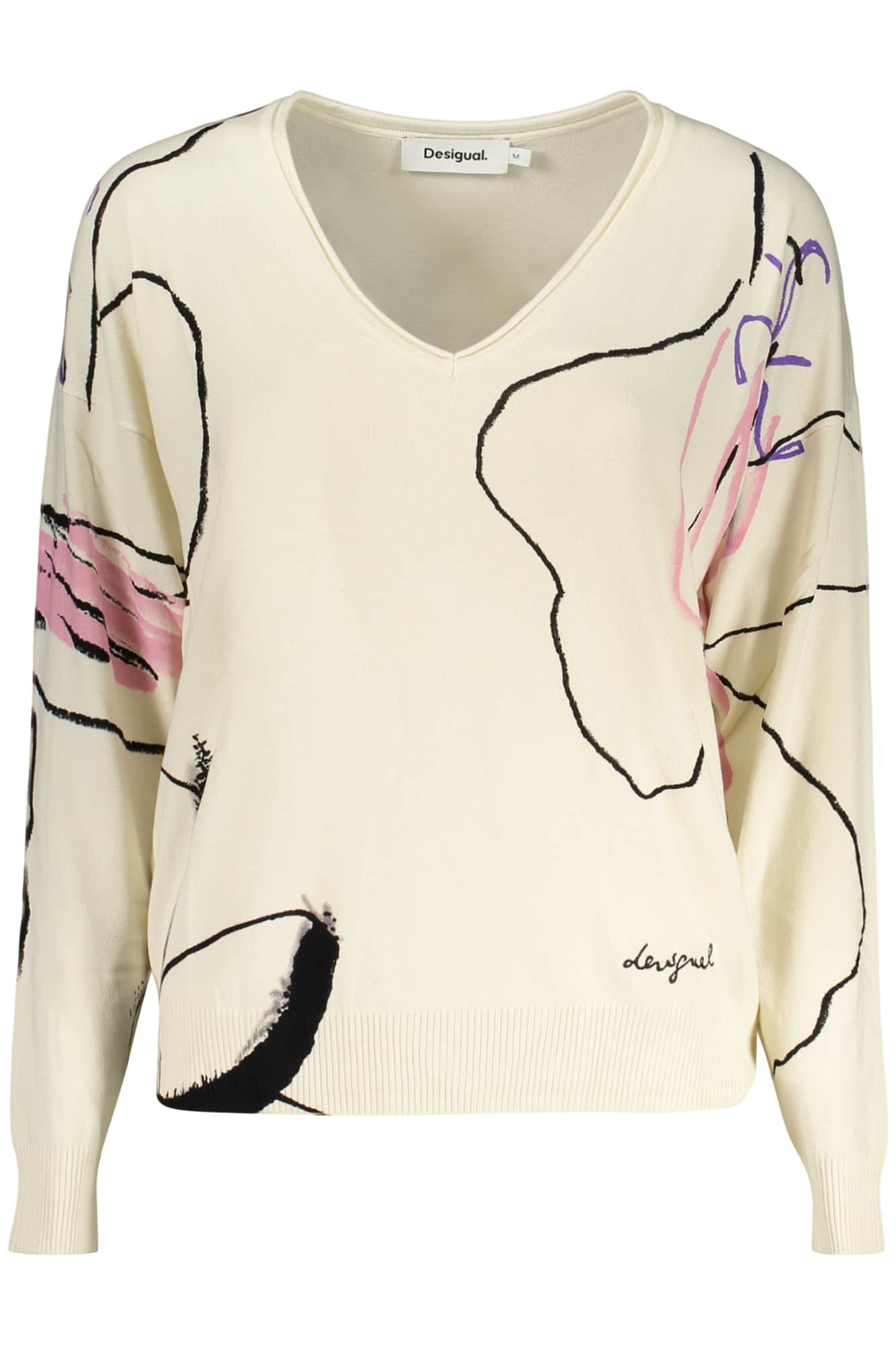 Desigual damen schwarz pullover