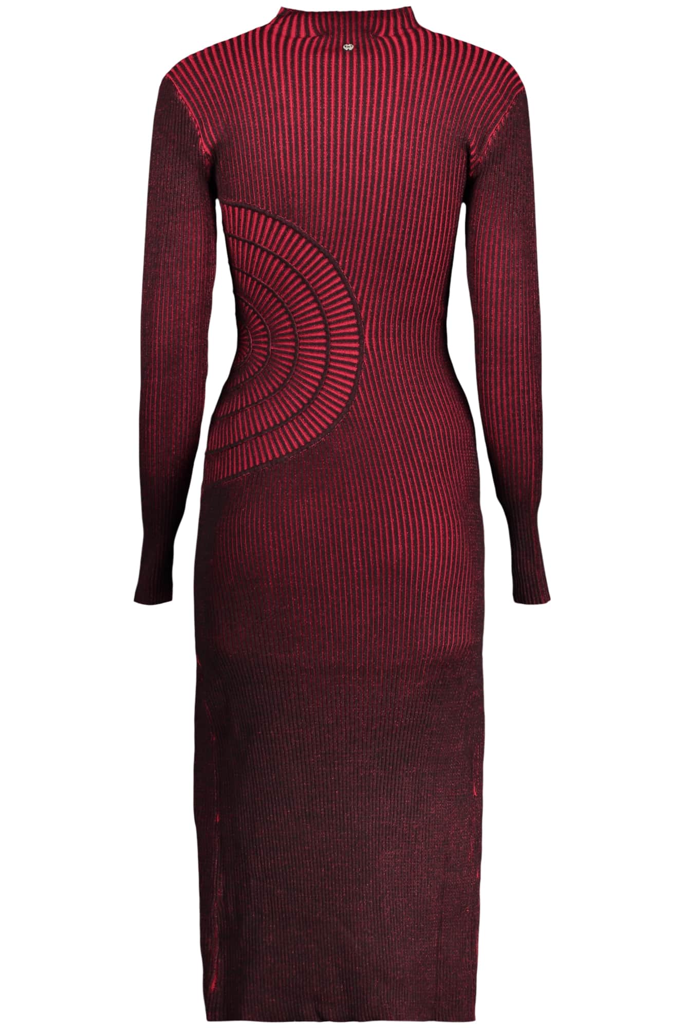 Desigual damen lang rot kleid