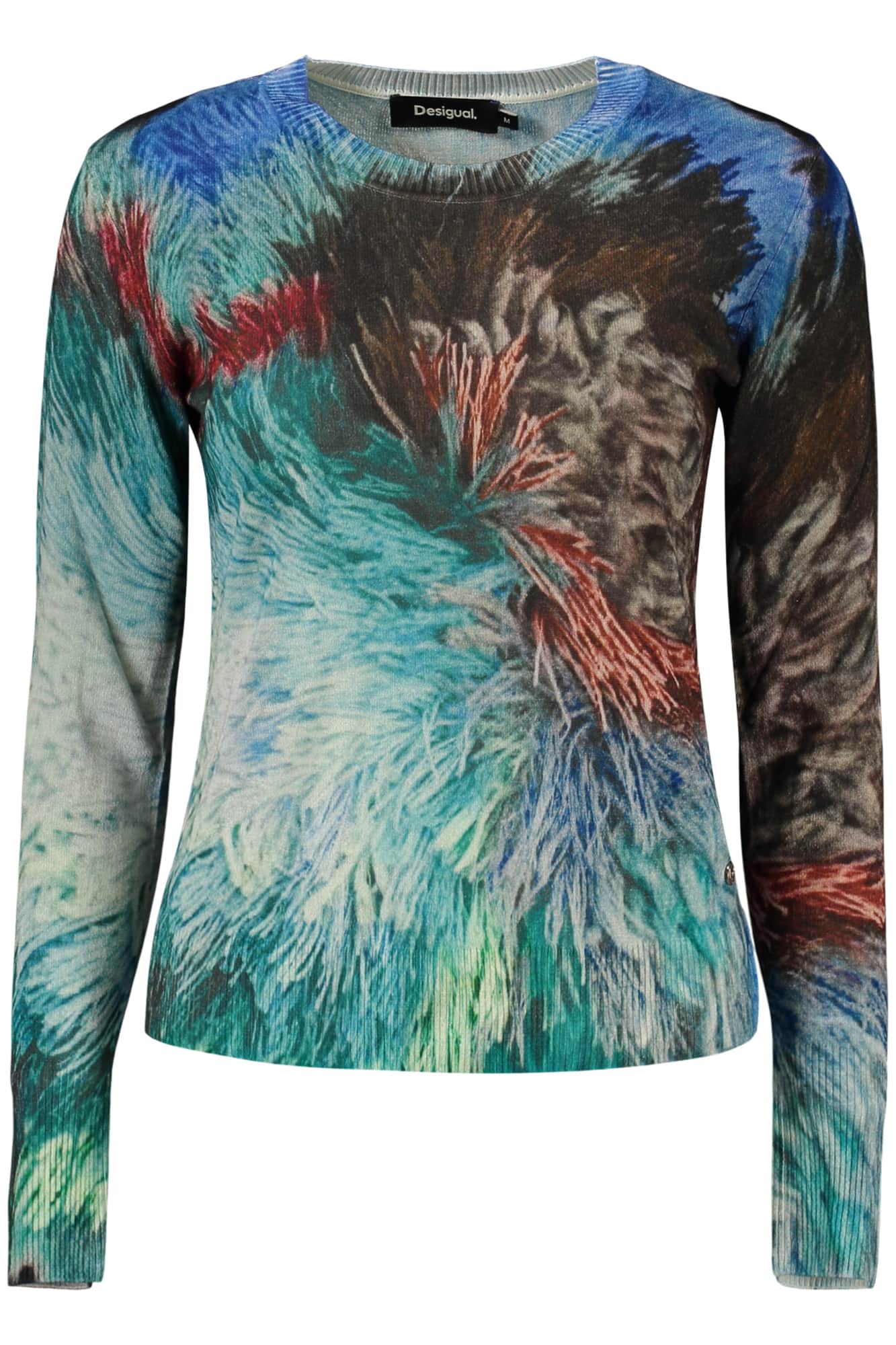 Desigual damen blau pullover