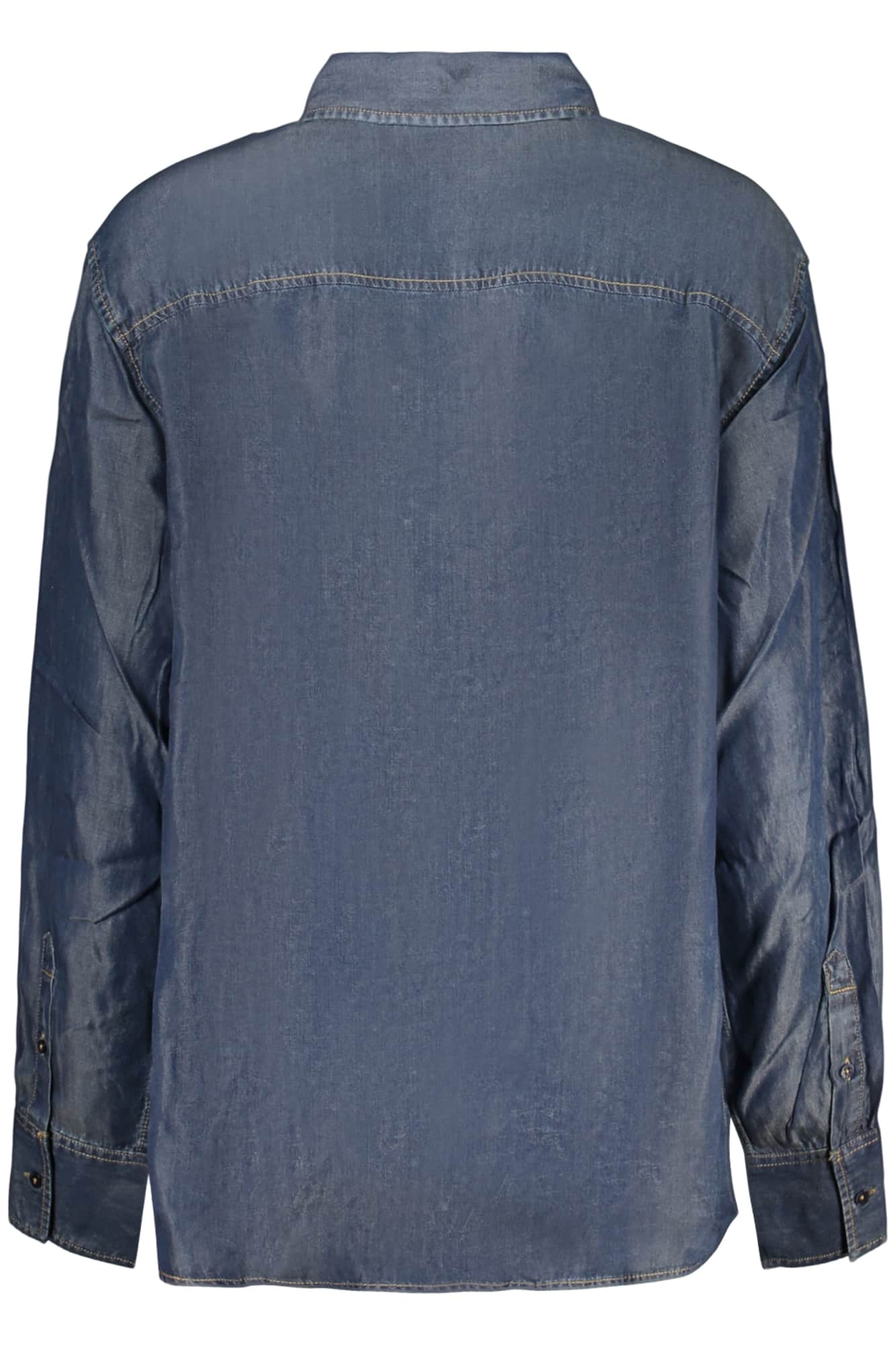 Desigual damen langarm shirt, blau