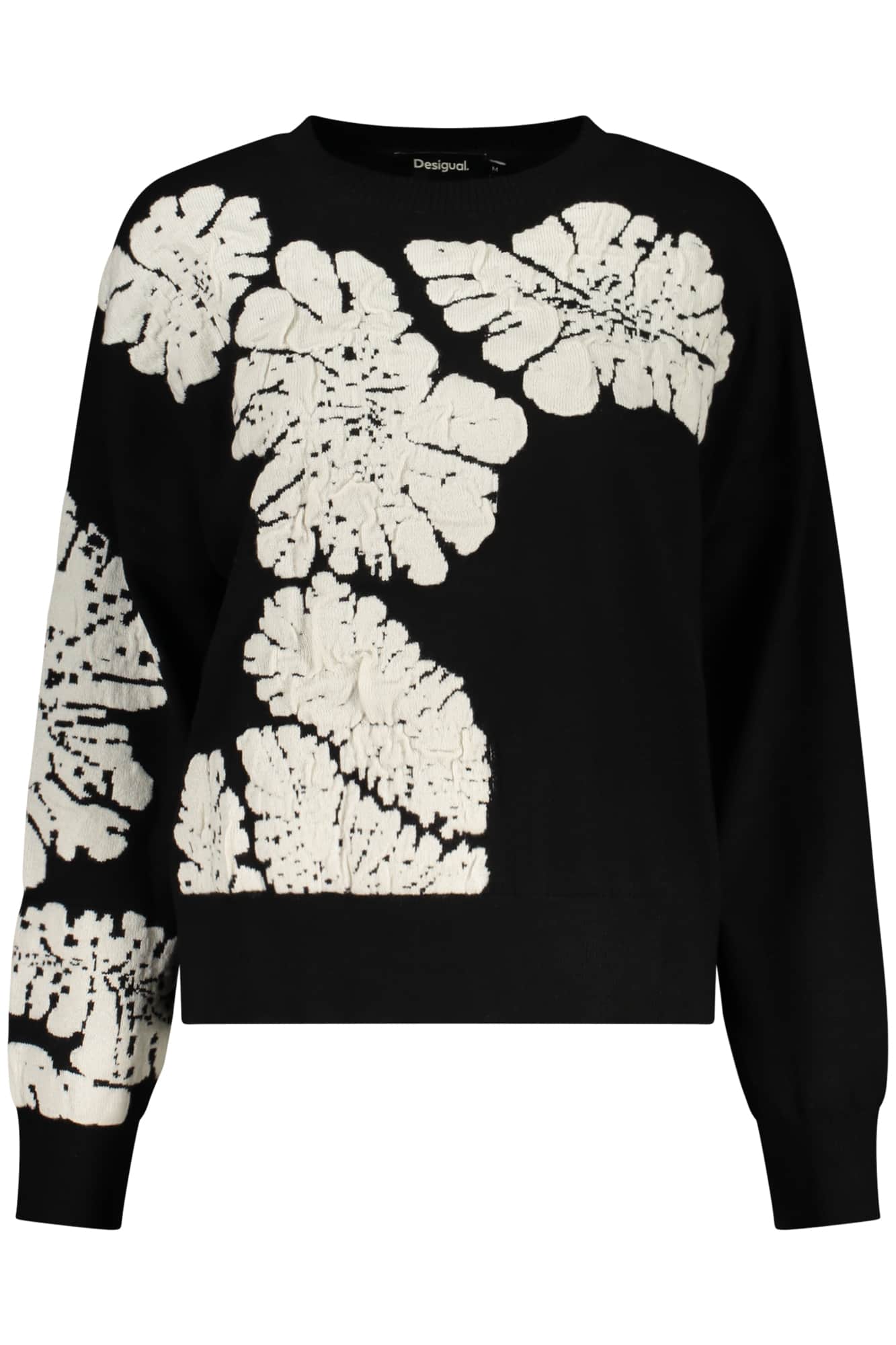 Desigual damen schwarz pullover