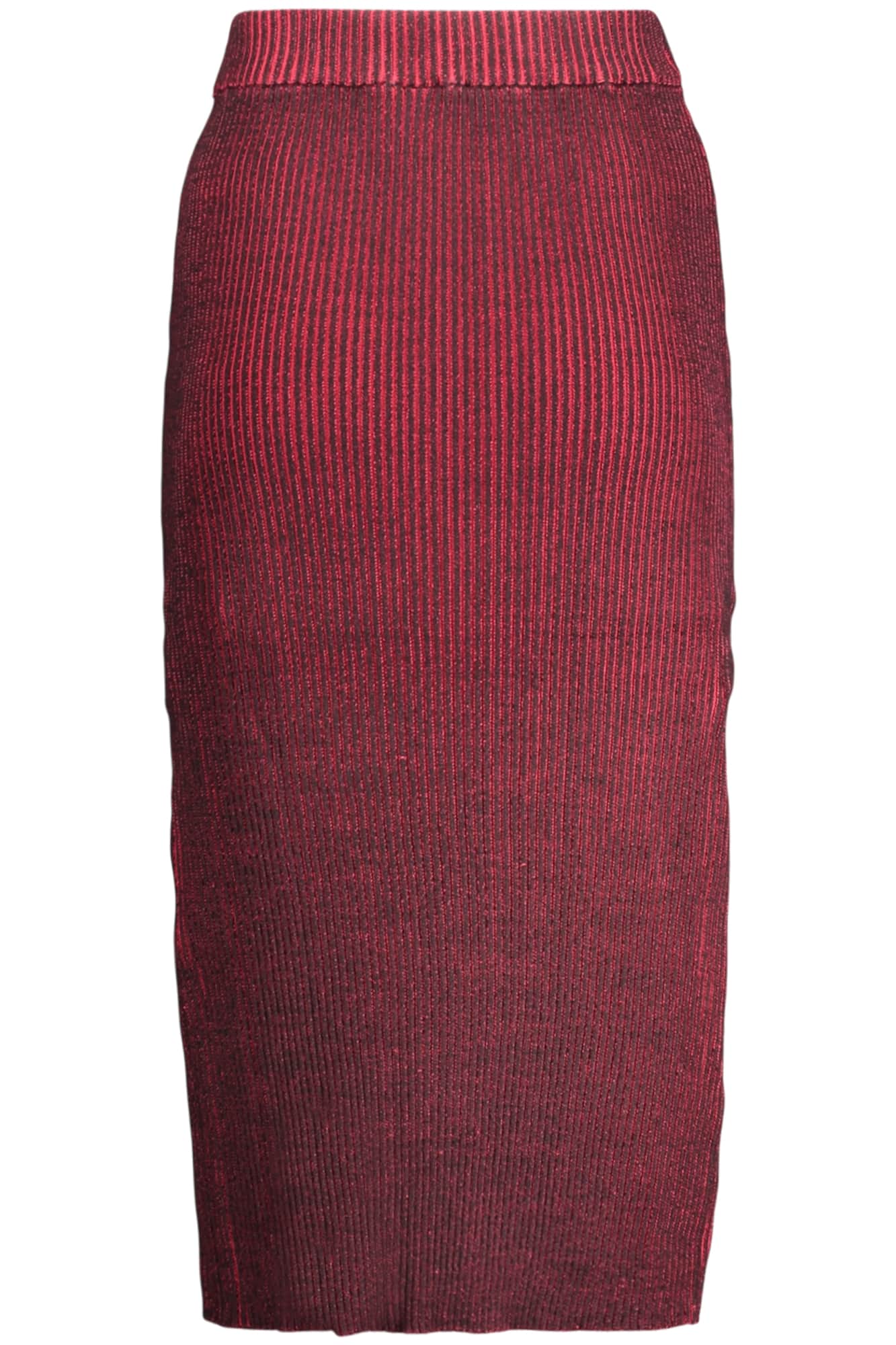 Desigual damen lang rock rot