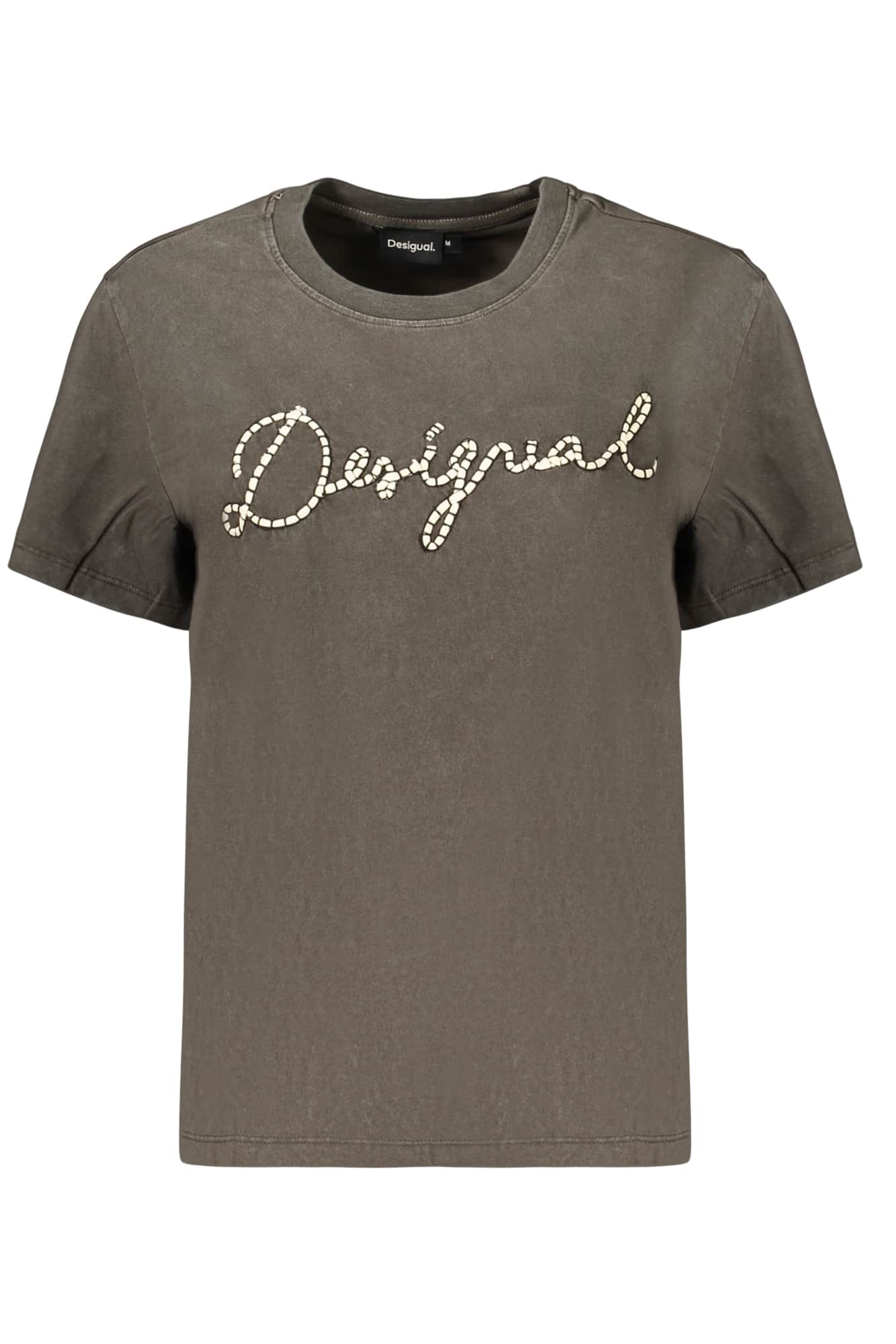Desigual damen kurzarm t-shirt, rot
