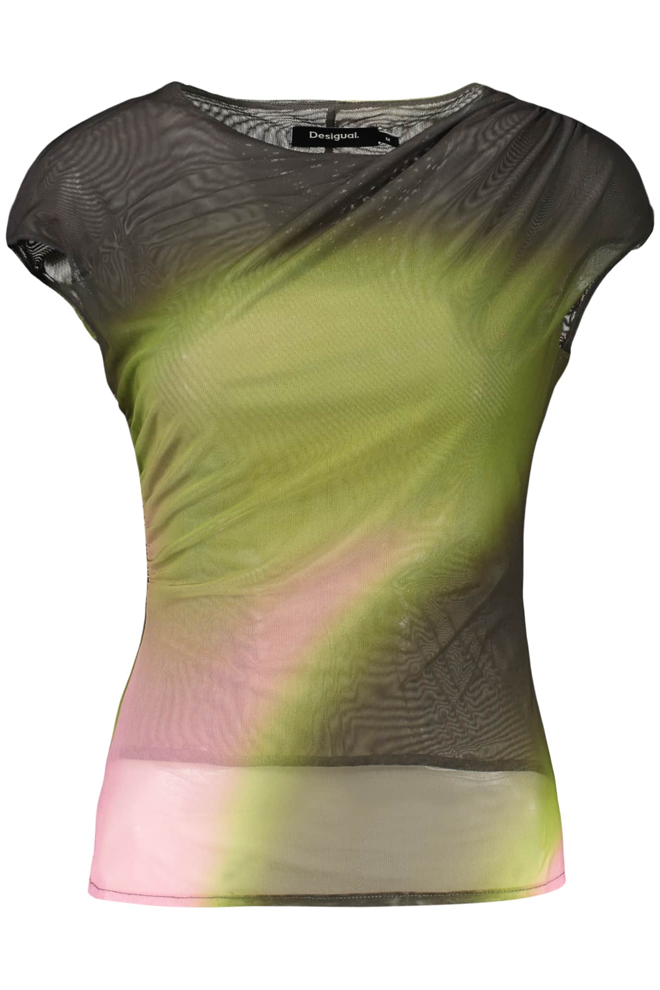 Desigual damen ärmellos t-shirt grün