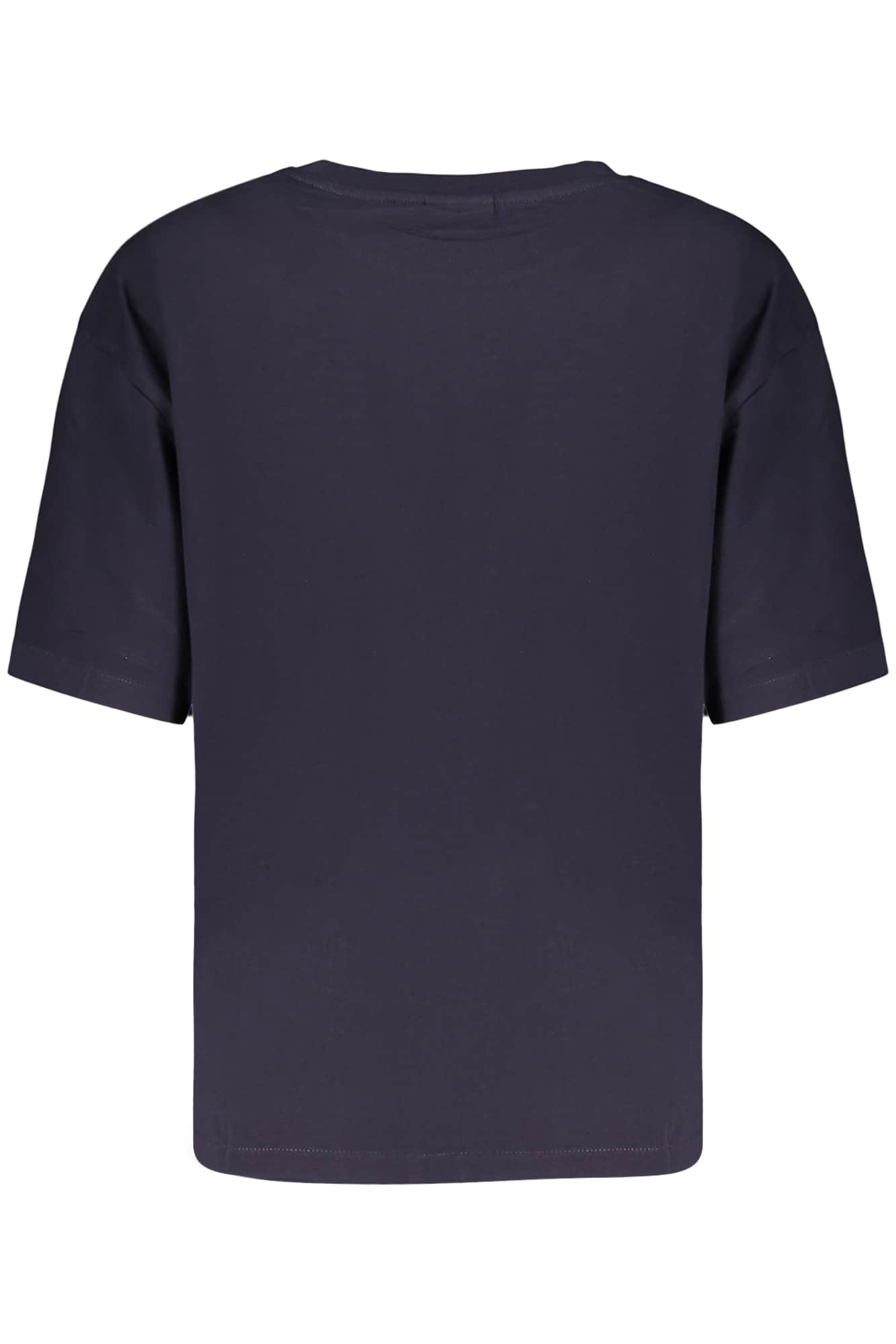 Desigual damen kurzarm t-shirt blau