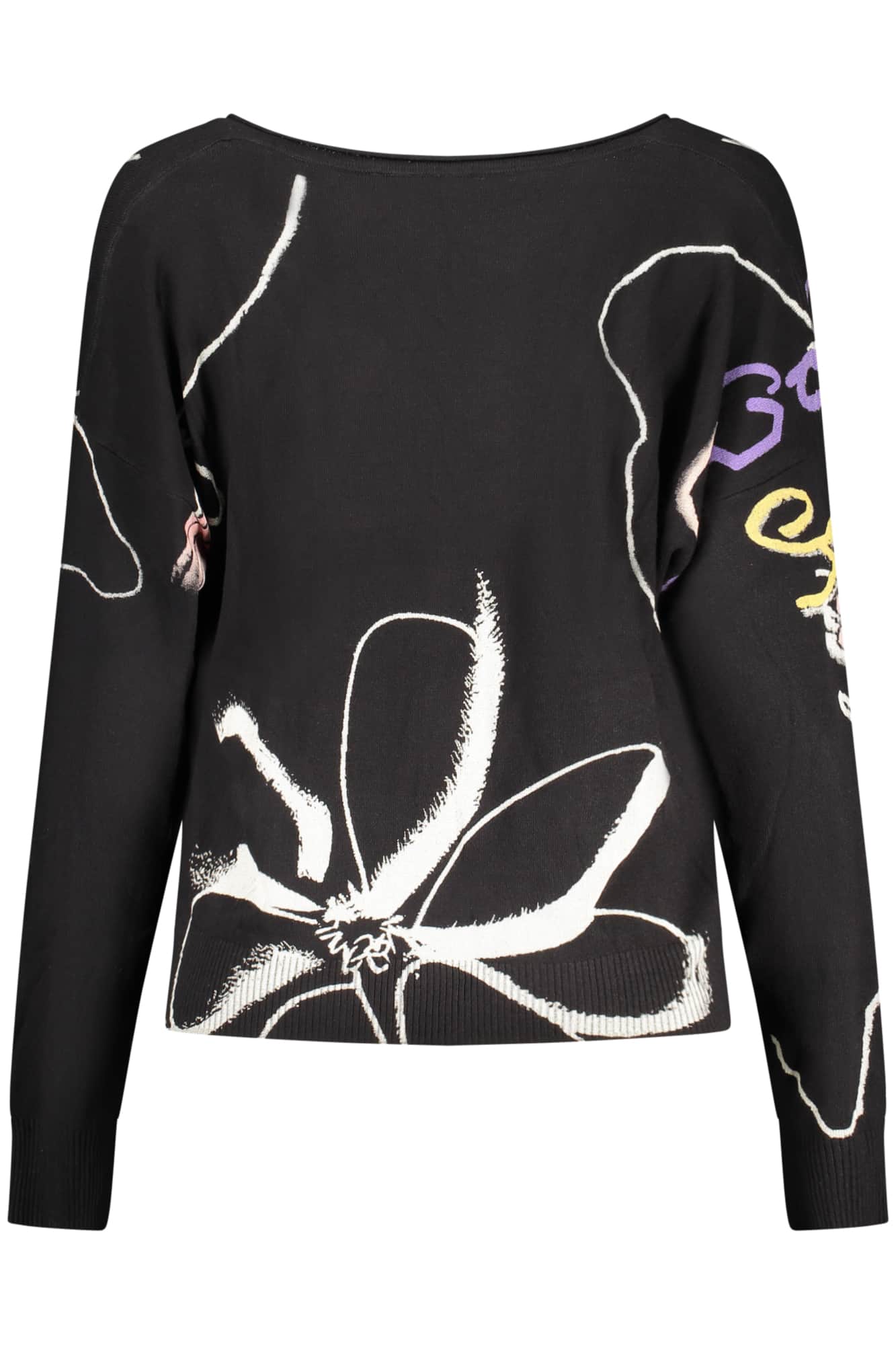 Desigual damen schwarz pullover