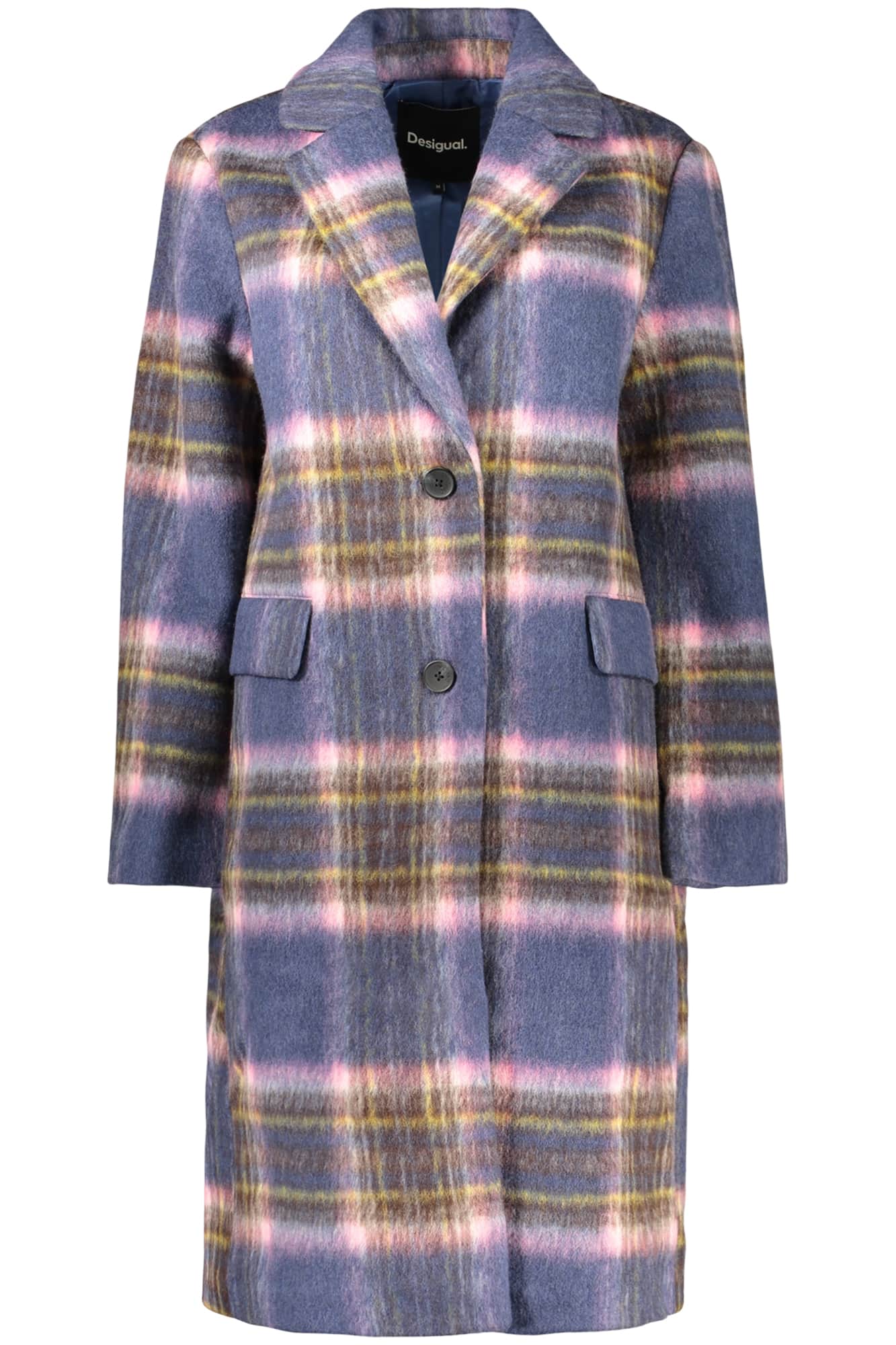 Desigual damen blau mantel