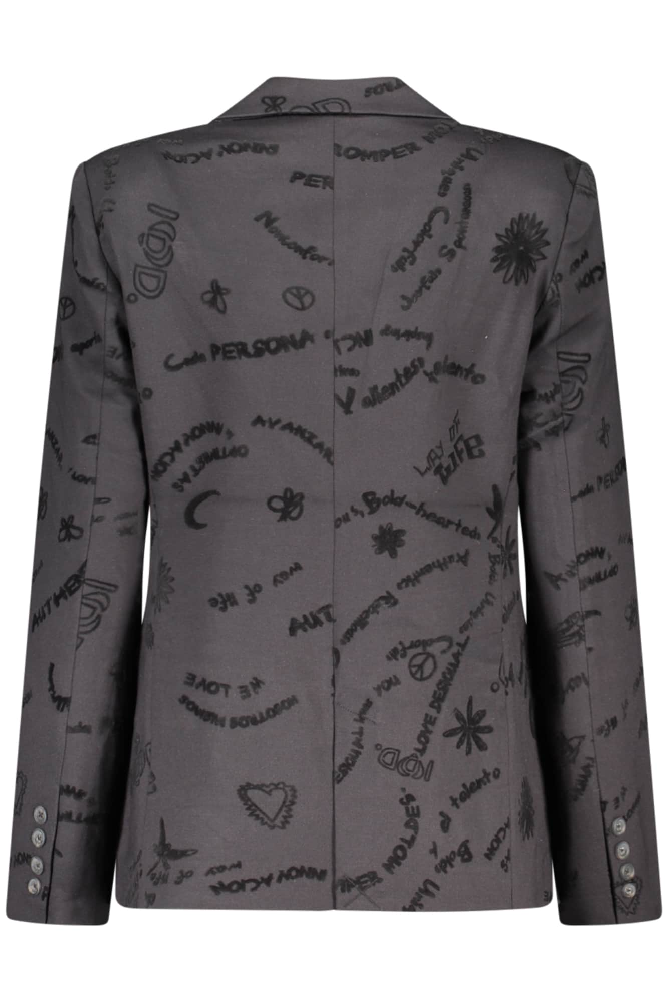 Desigual klassisch damen schwarz jacke