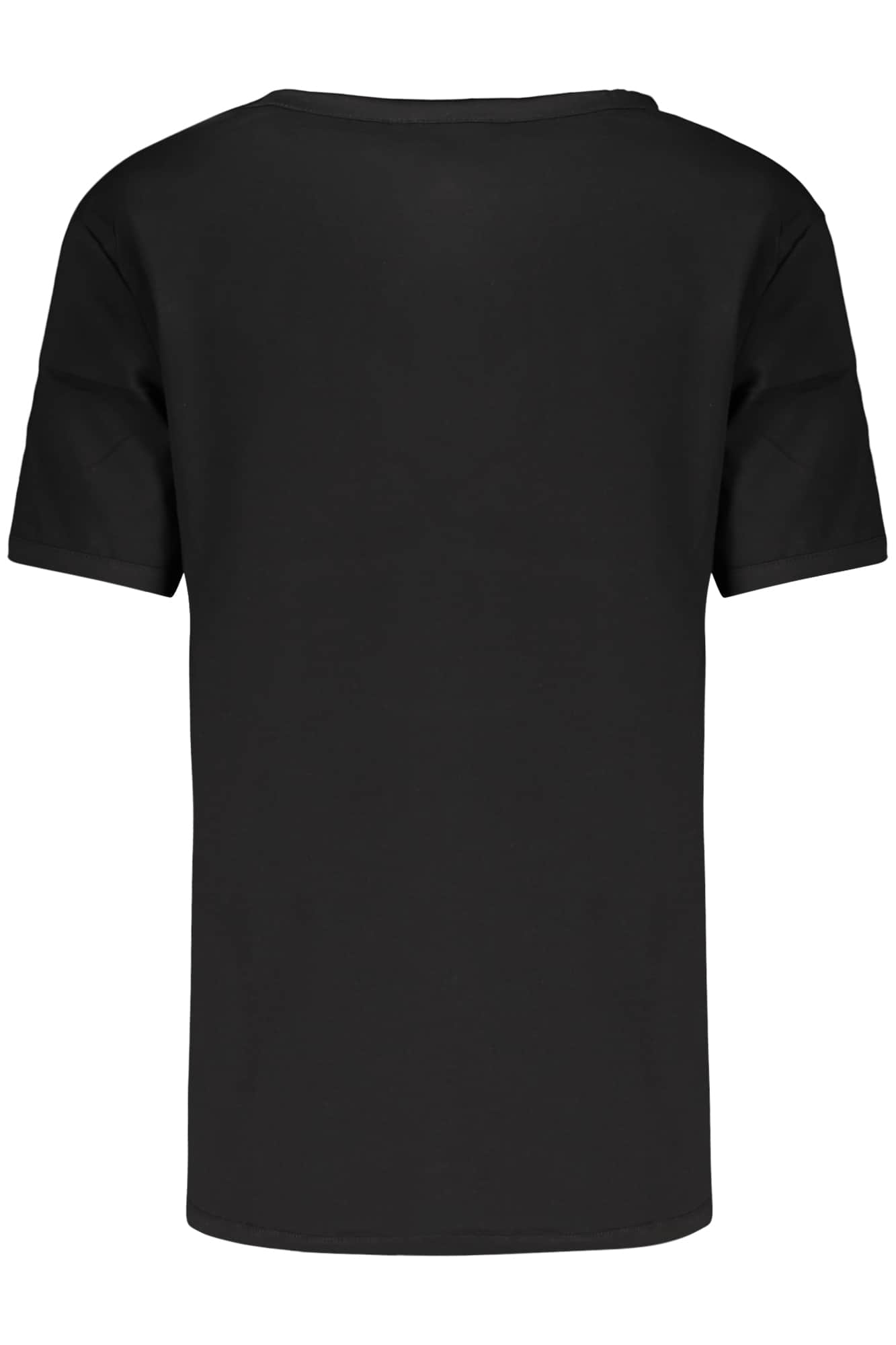 Desigual damen kurzarm t-shirt schwarz