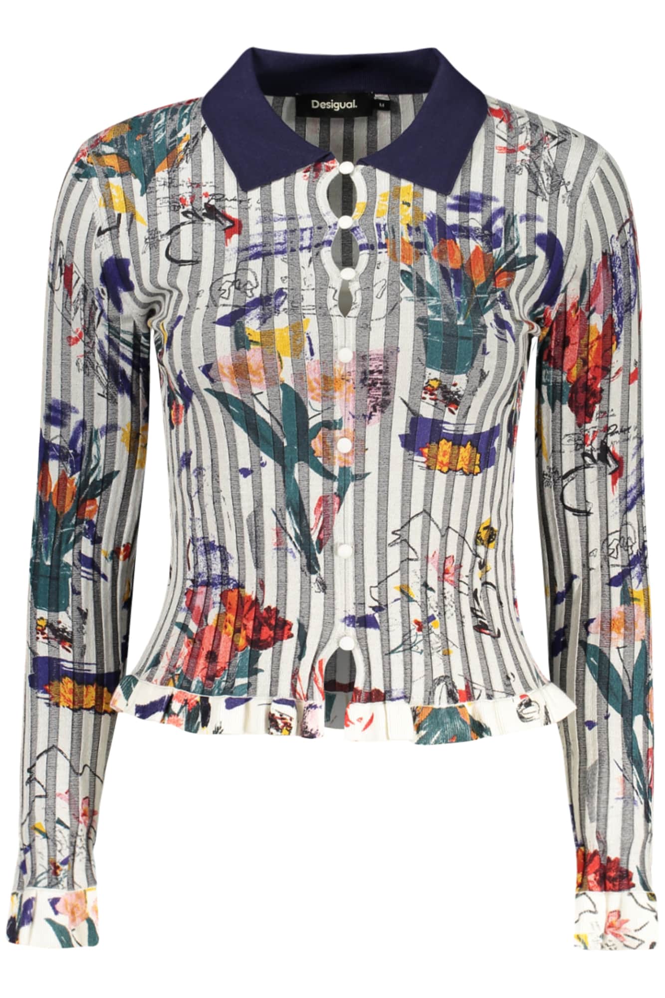 Desigual damen weiss pullover