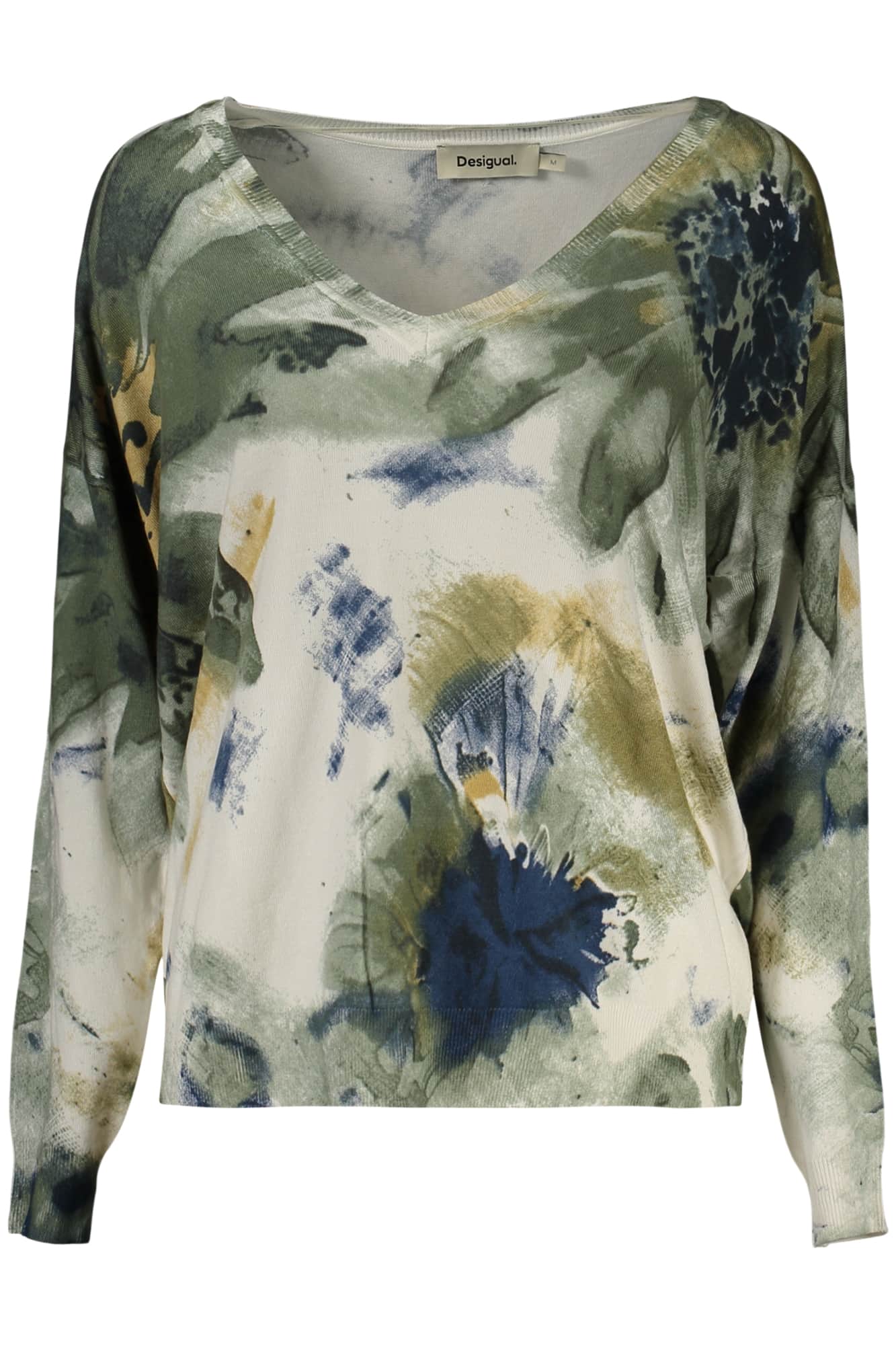 Desigual damen grün pullover