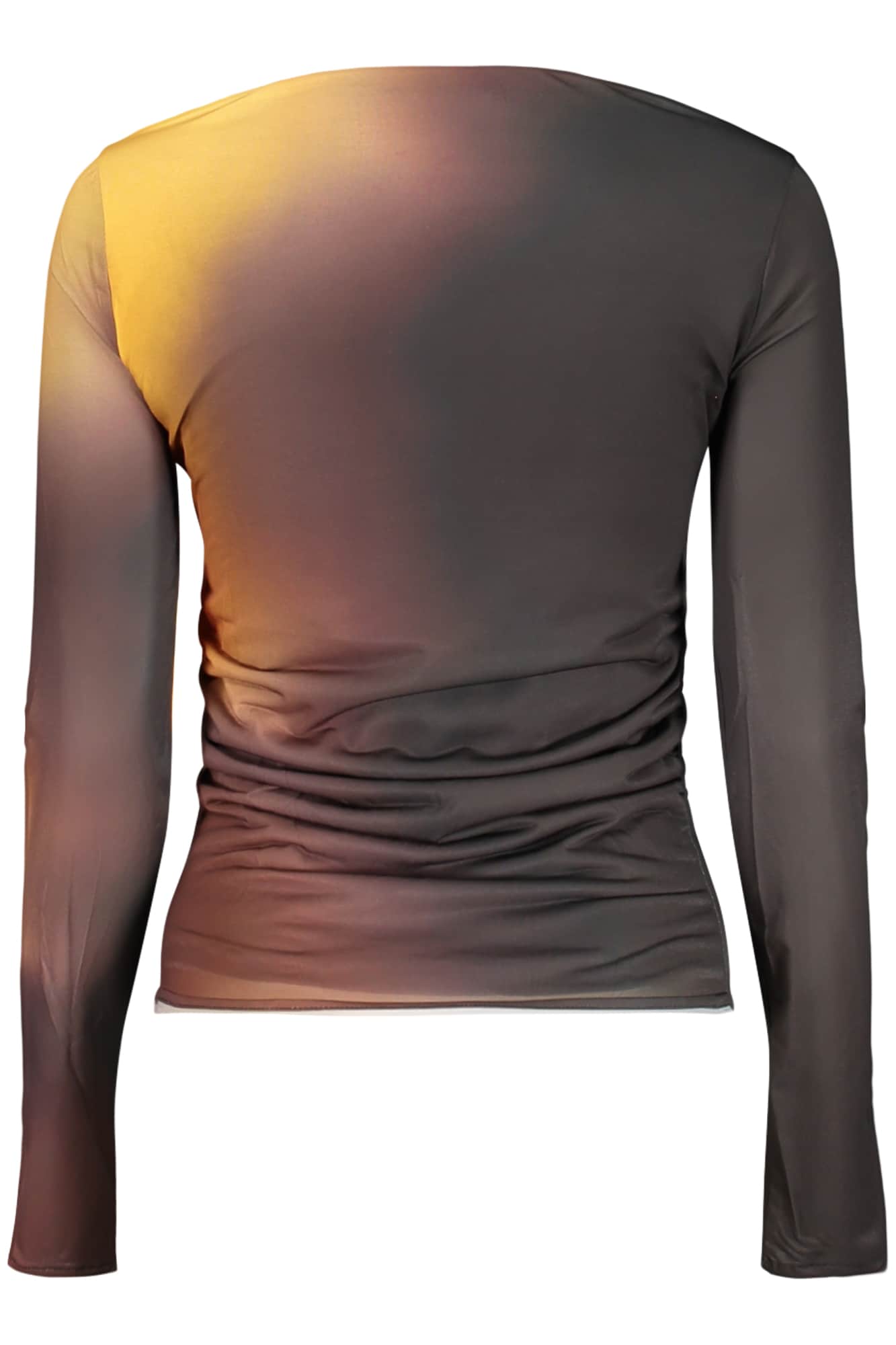Desigual damen langarm t-shirt schwarz