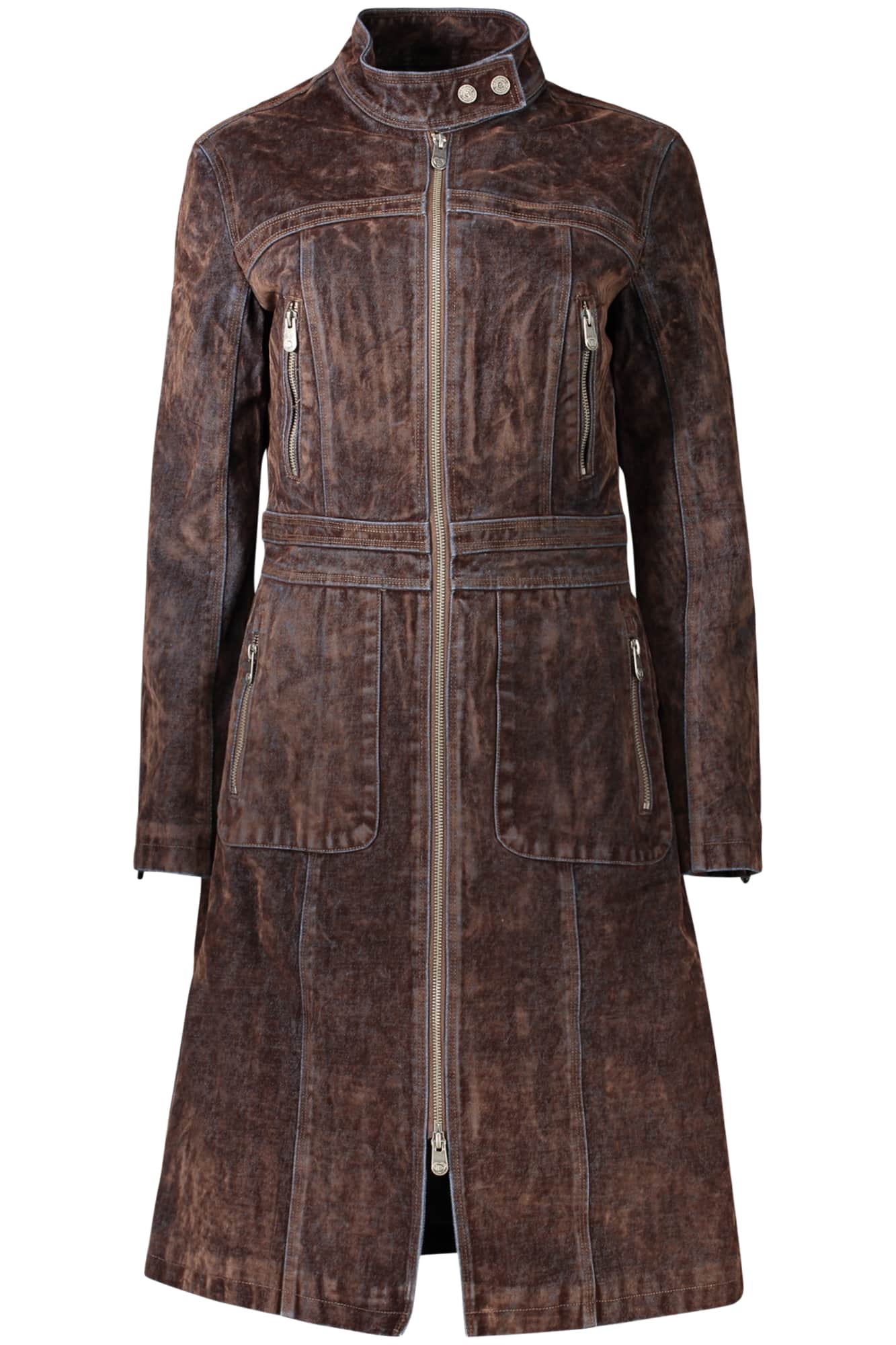 Desigual damen braun trenchcoat