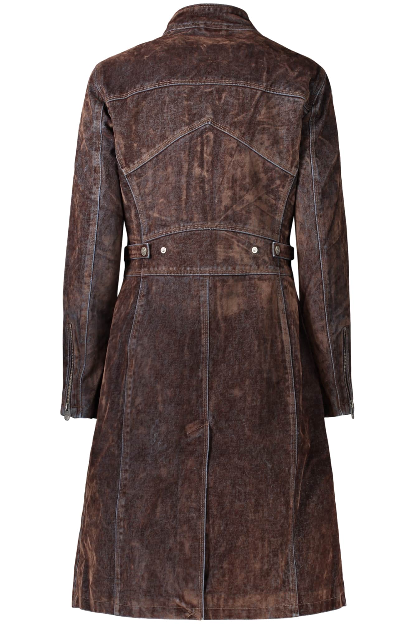 Desigual damen braun trenchcoat