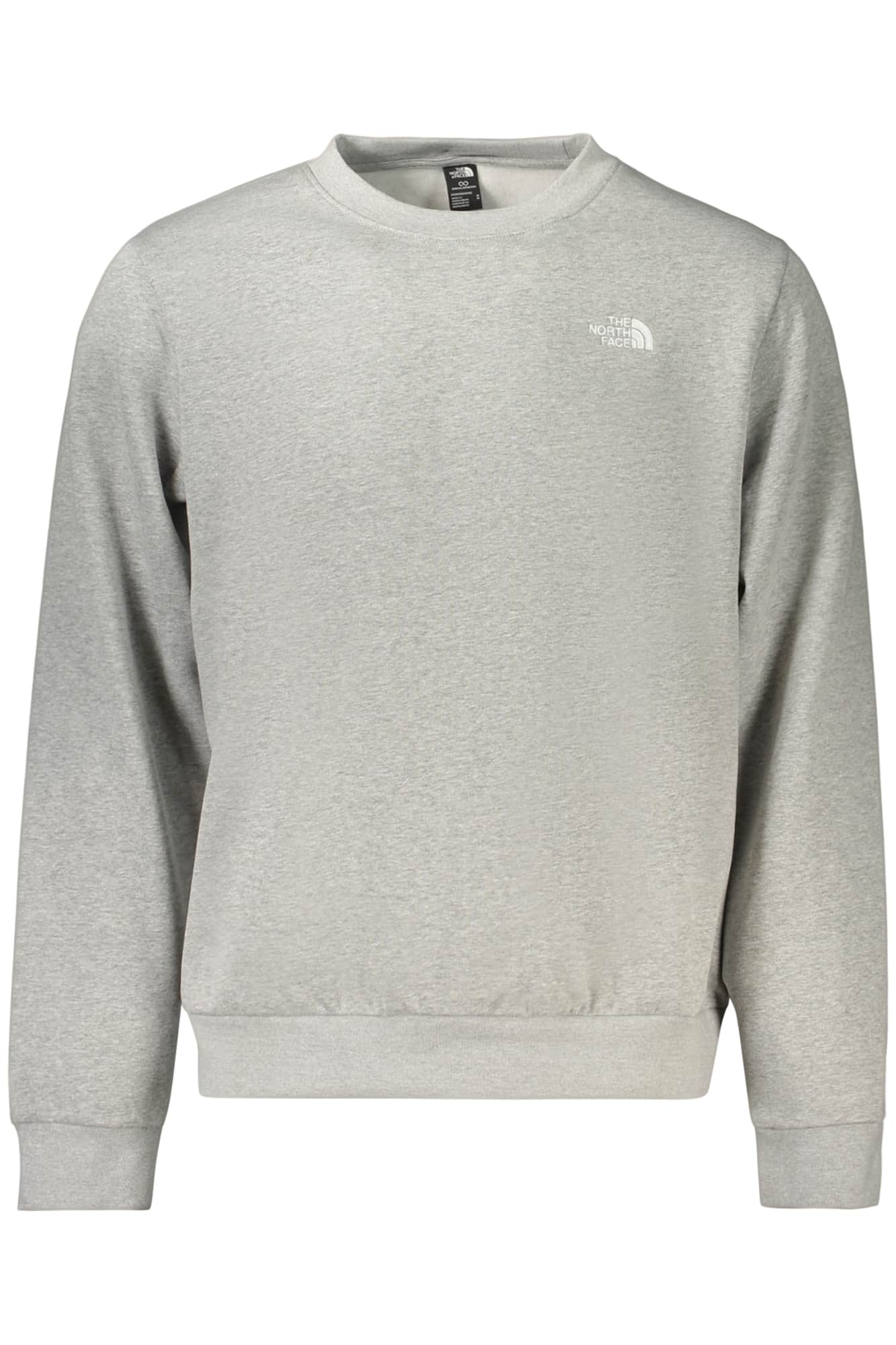 The North Face herren mit reissverschluss sweatshirt, grau