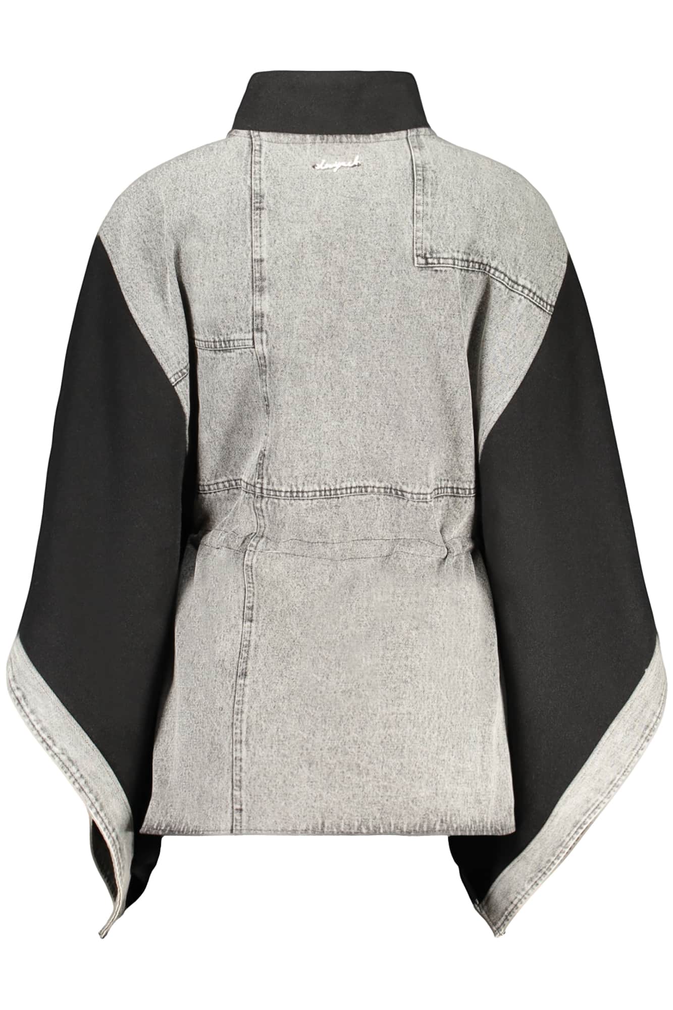 Desigual damen schwarz poncho