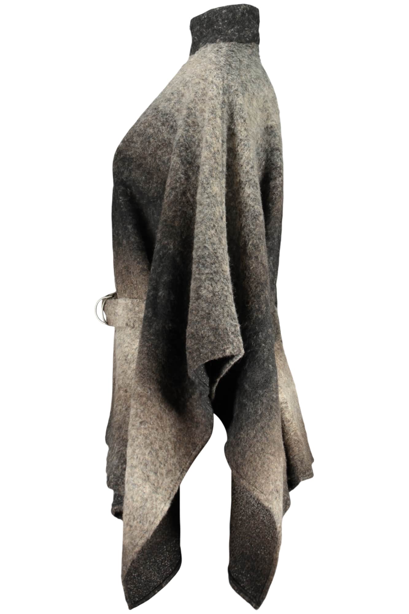 Desigual damen braun poncho