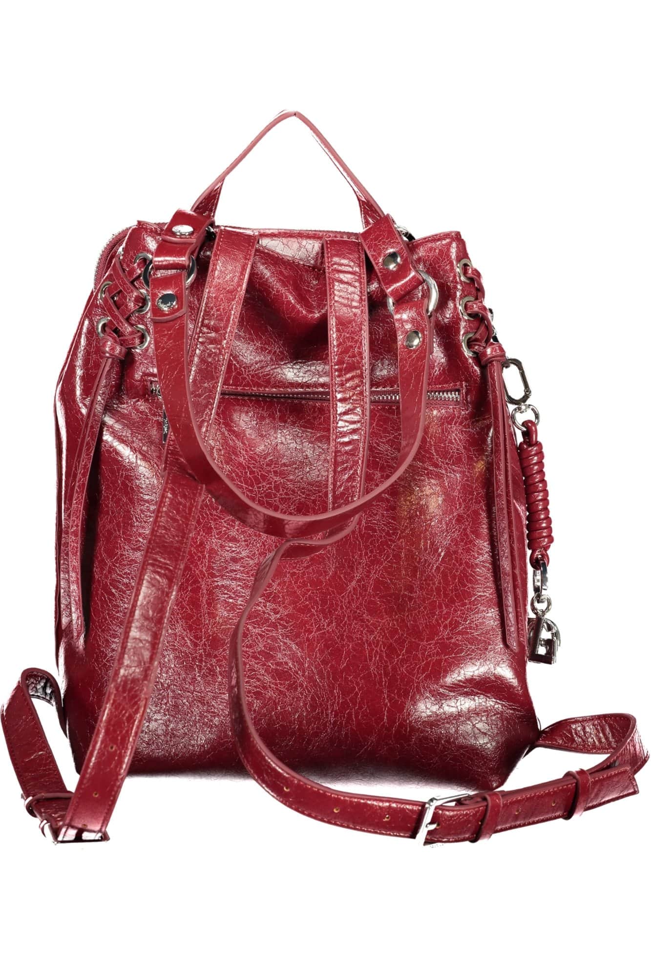 Desigual rot damen rucksack