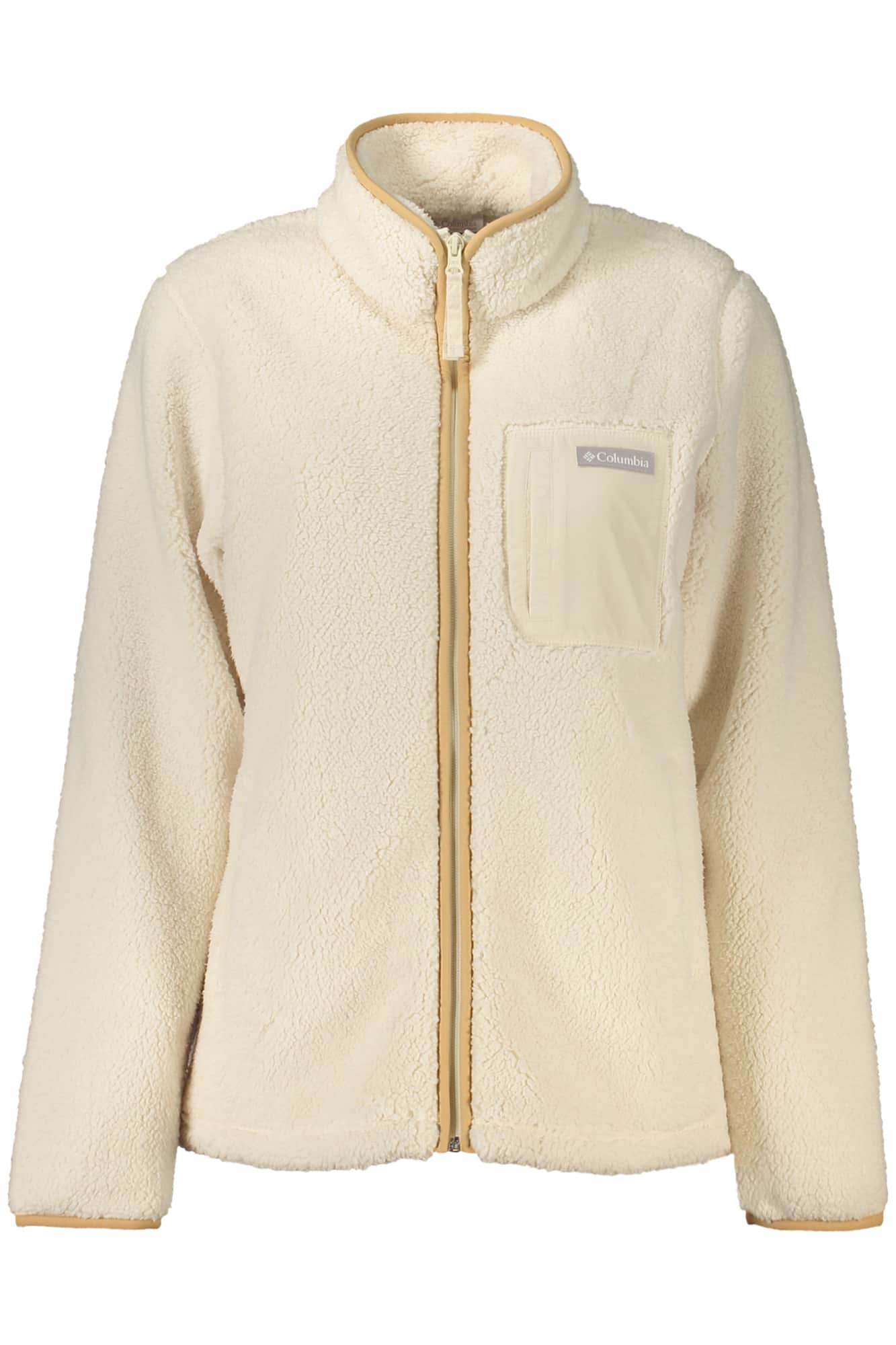 Columbia damen weiss mit reissverschluss sweatshirt