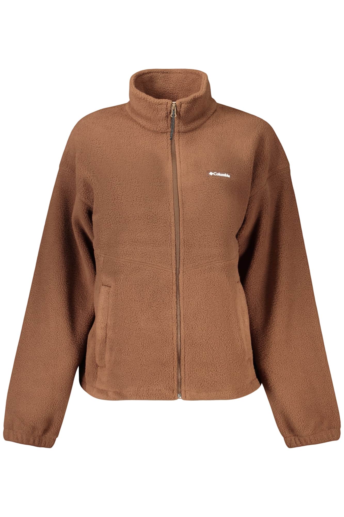 Columbia damen braun mit reissverschluss sweatshirt